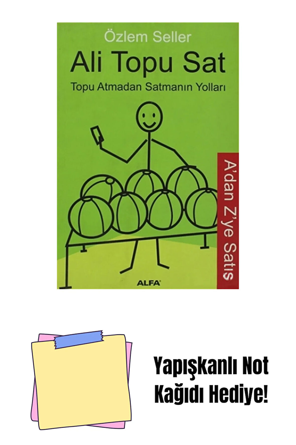 Ali Topu Sat + Yapışkanlı Not Kağıdı