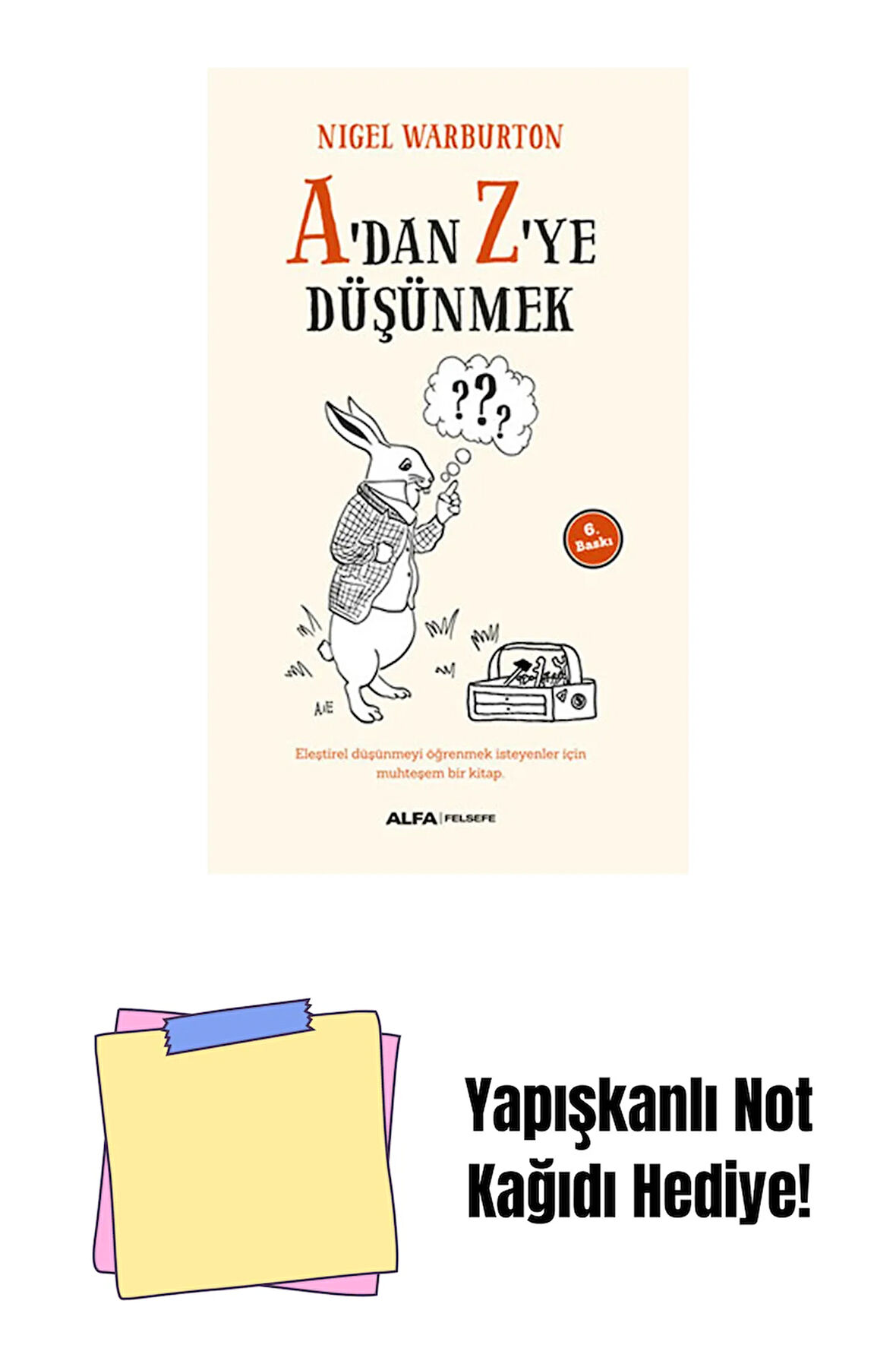 A'dan Z'ye Düşünmek + Yapışkanlı Not Kağıdı