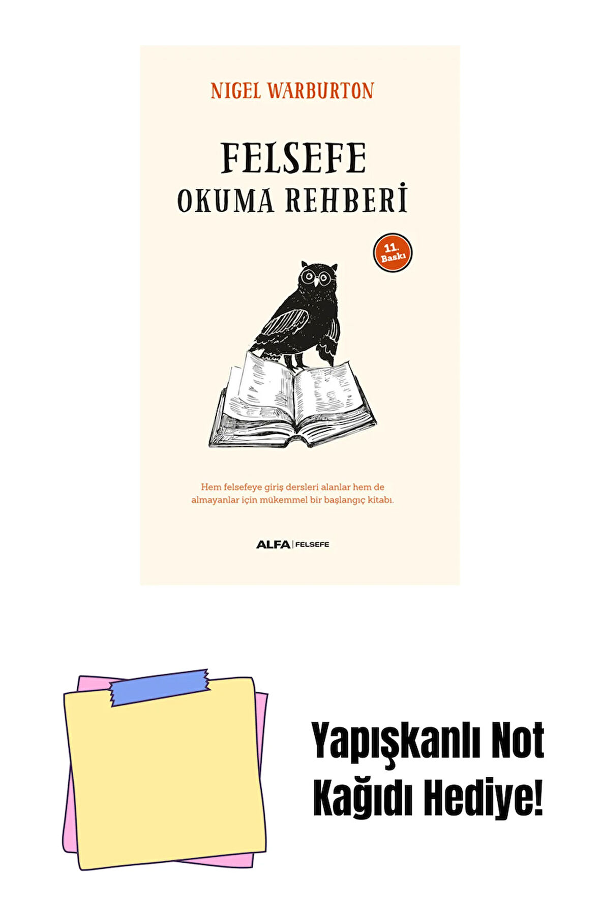 Felsefe Okuma Rehberi + Yapışkanlı Not Kağıdı