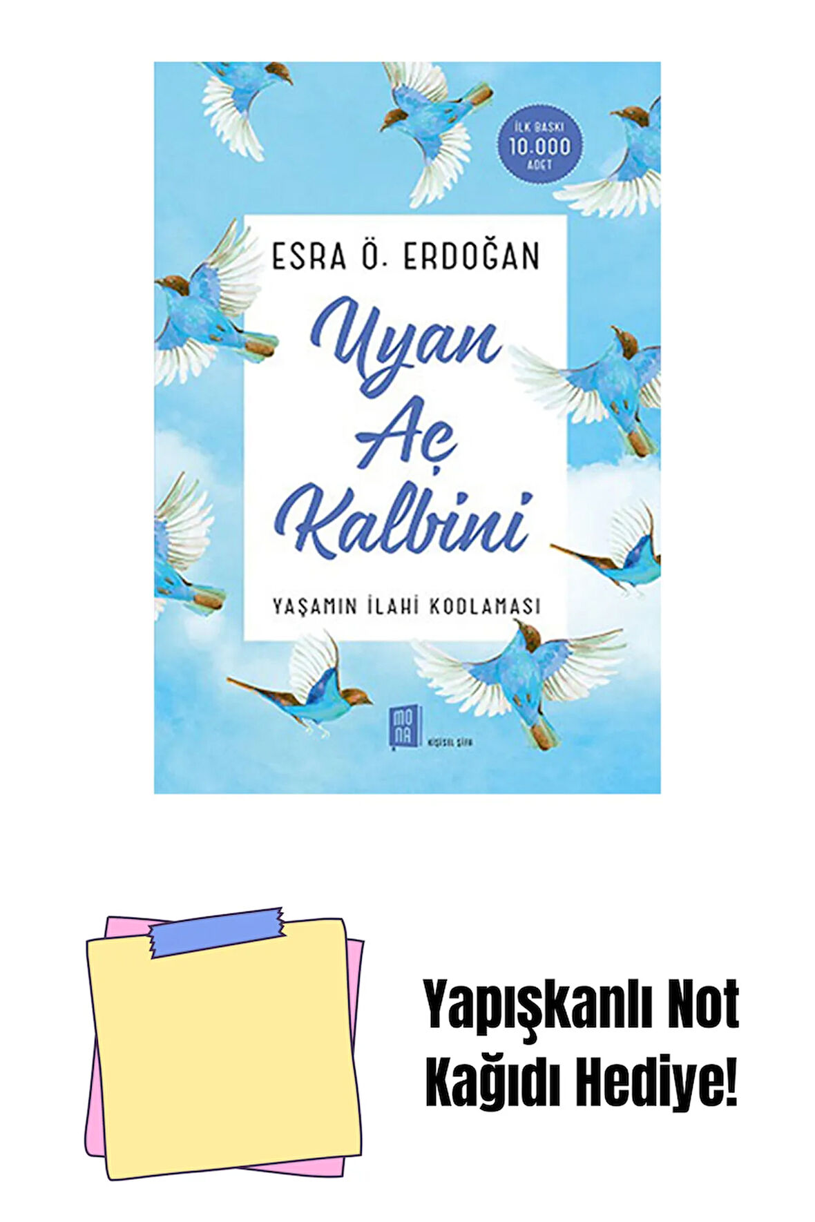 Uyan Aç Kalbini + Yapışkanlı Not Kağıdı