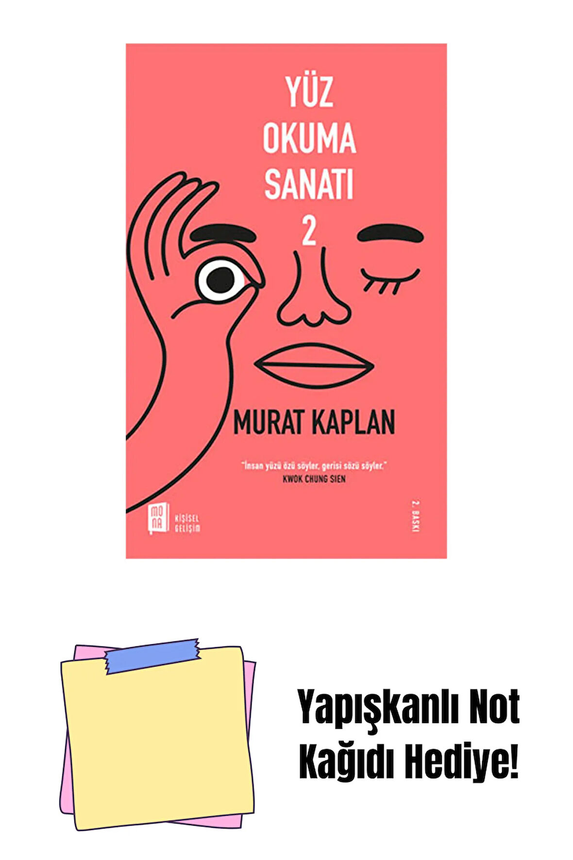 Yüz Okuma Sanatı - 2 + Yapışkanlı Not Kağıdı