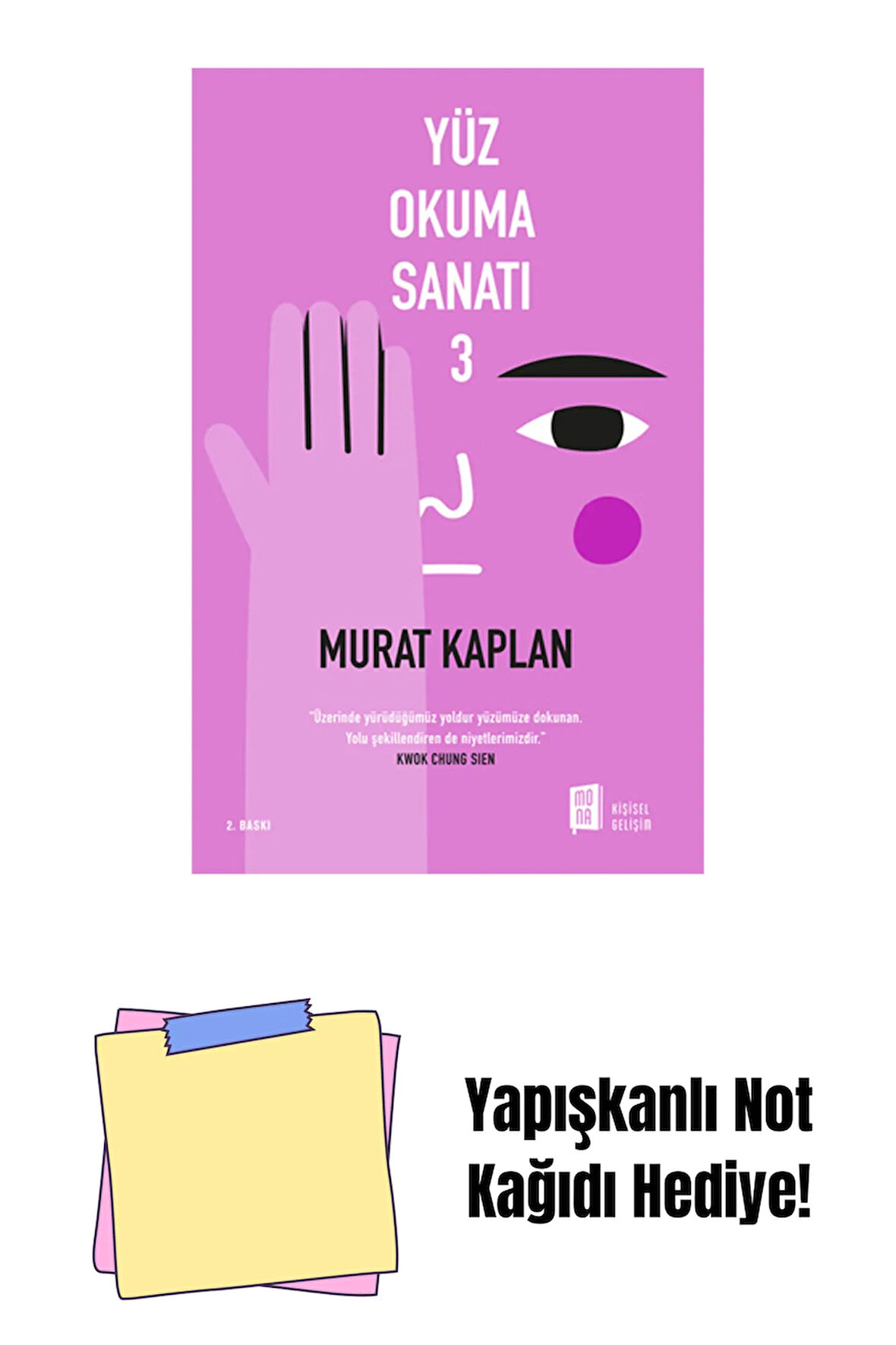 Yüz Okuma Sanatı - 3 + Yapışkanlı Not Kağıdı