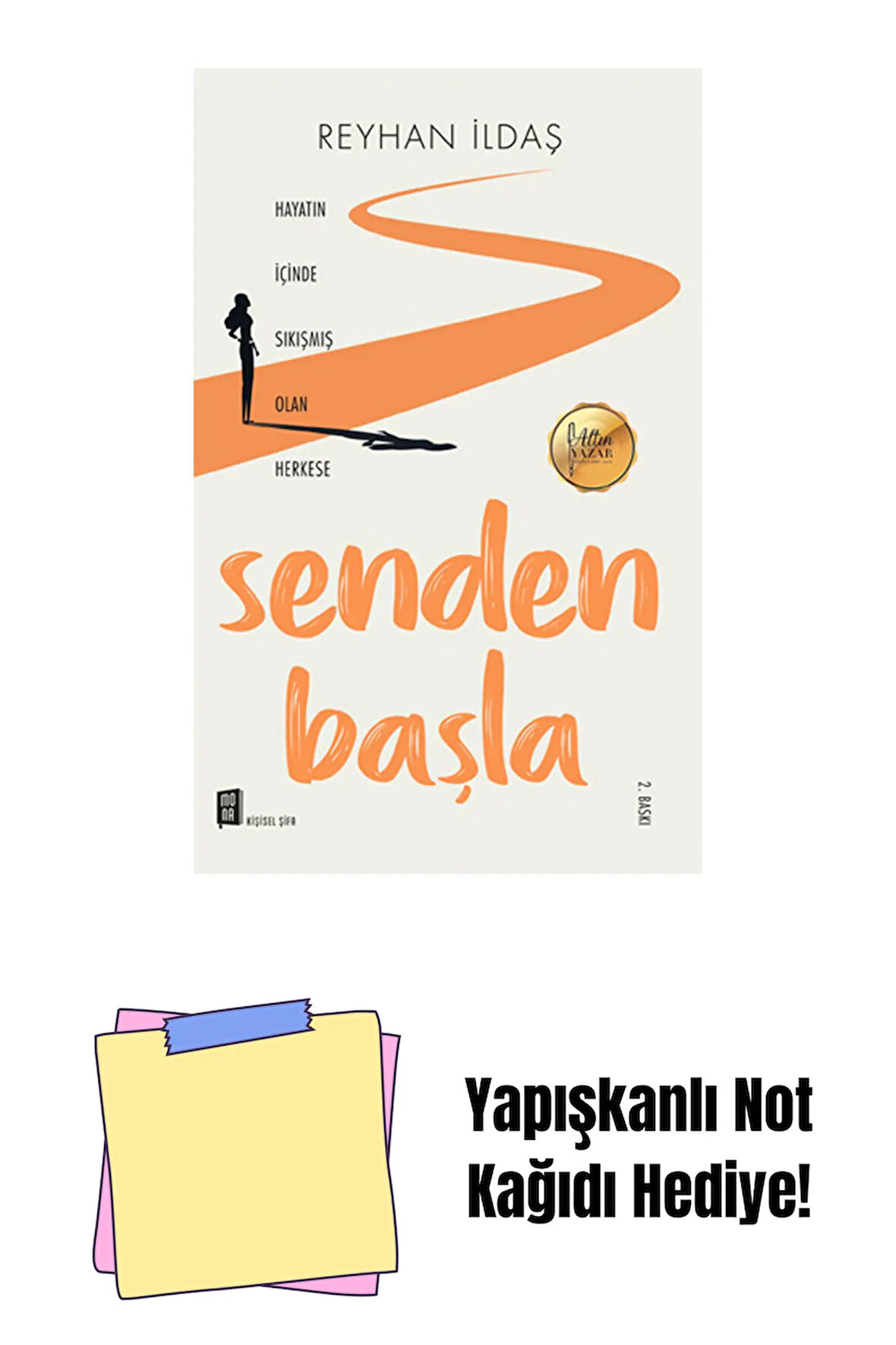 Senden Başla + Yapışkanlı Not Kağıdı