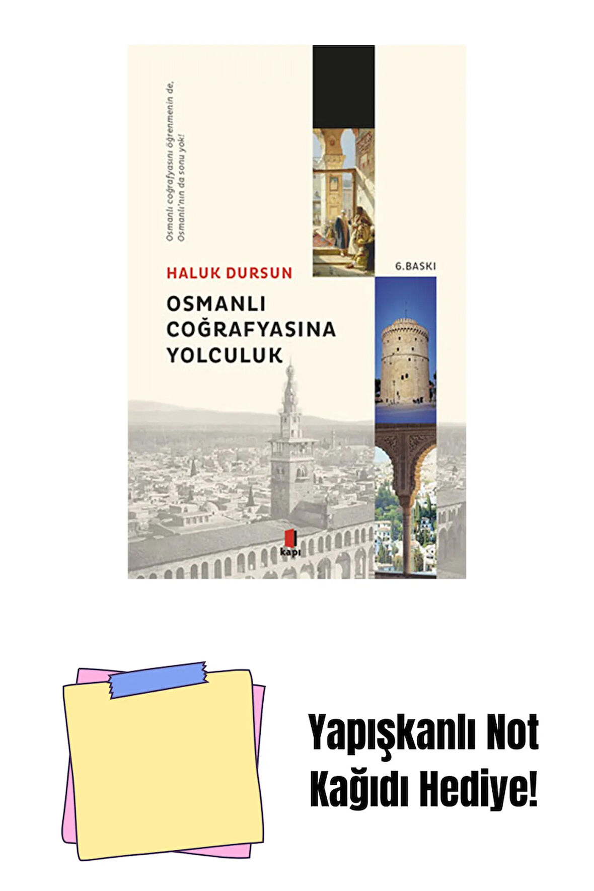 Osmanlı Coğrafyasına Yolculuk + Yapışkanlı Not Kağıdı