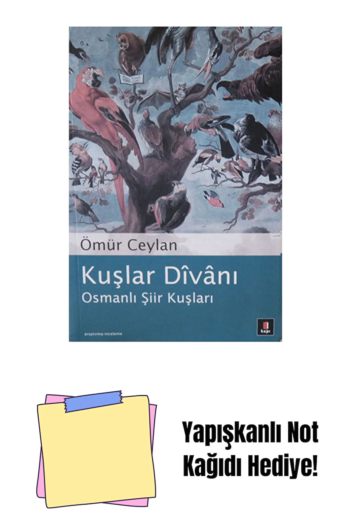 Kuşlar Divanı + Yapışkanlı Not Kağıdı