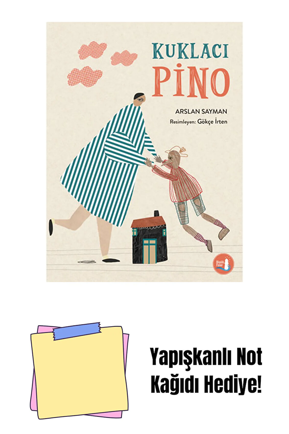 Kuklacı Pino + Yapışkanlı Not Kağıdı