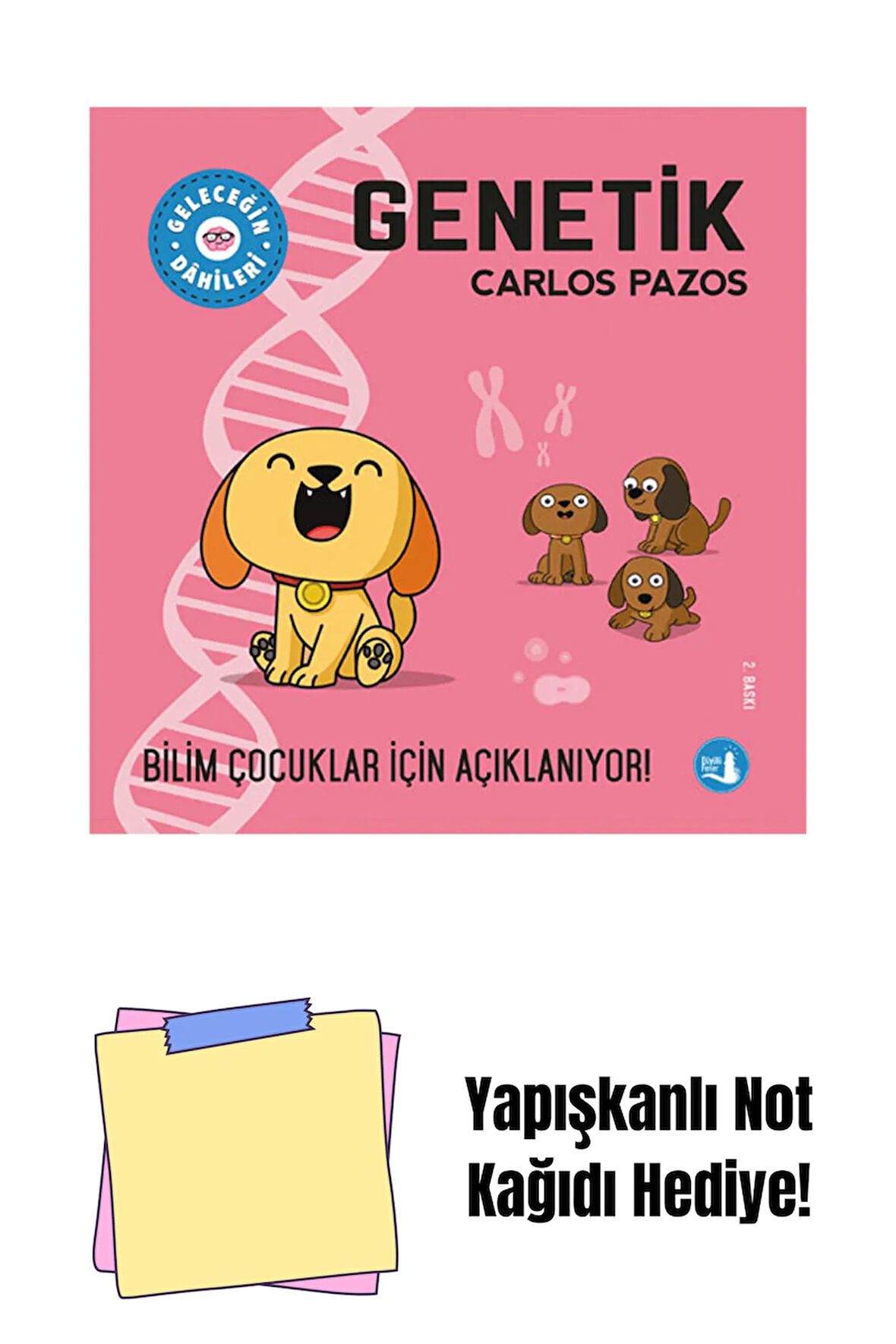 Geleceğin Dâhileri - Genetik + Yapışkanlı Not Kağıdı