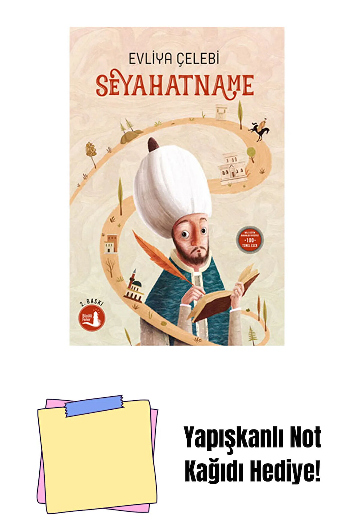 Seyahatname + Yapışkanlı Not Kağıdı