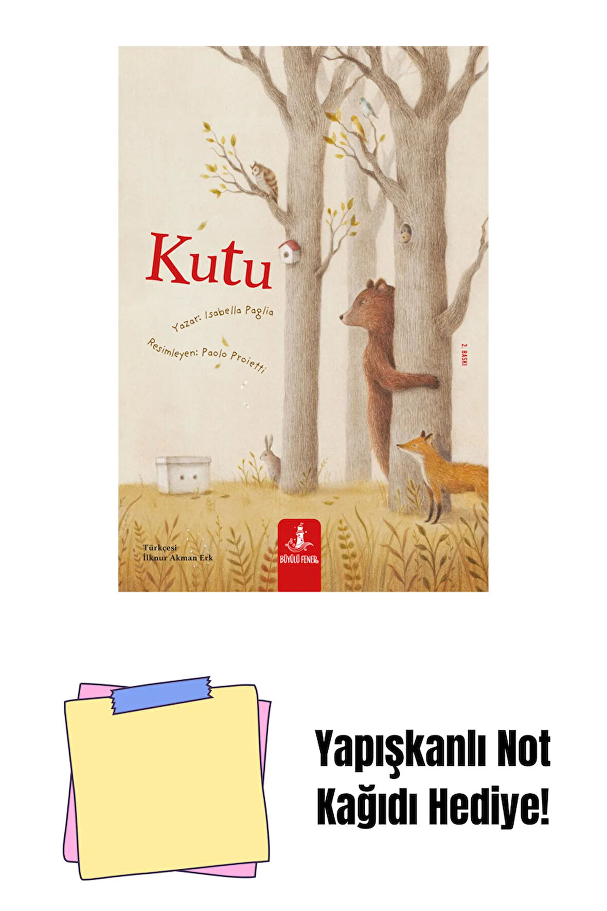 Kutu + Yapışkanlı Not Kağıdı