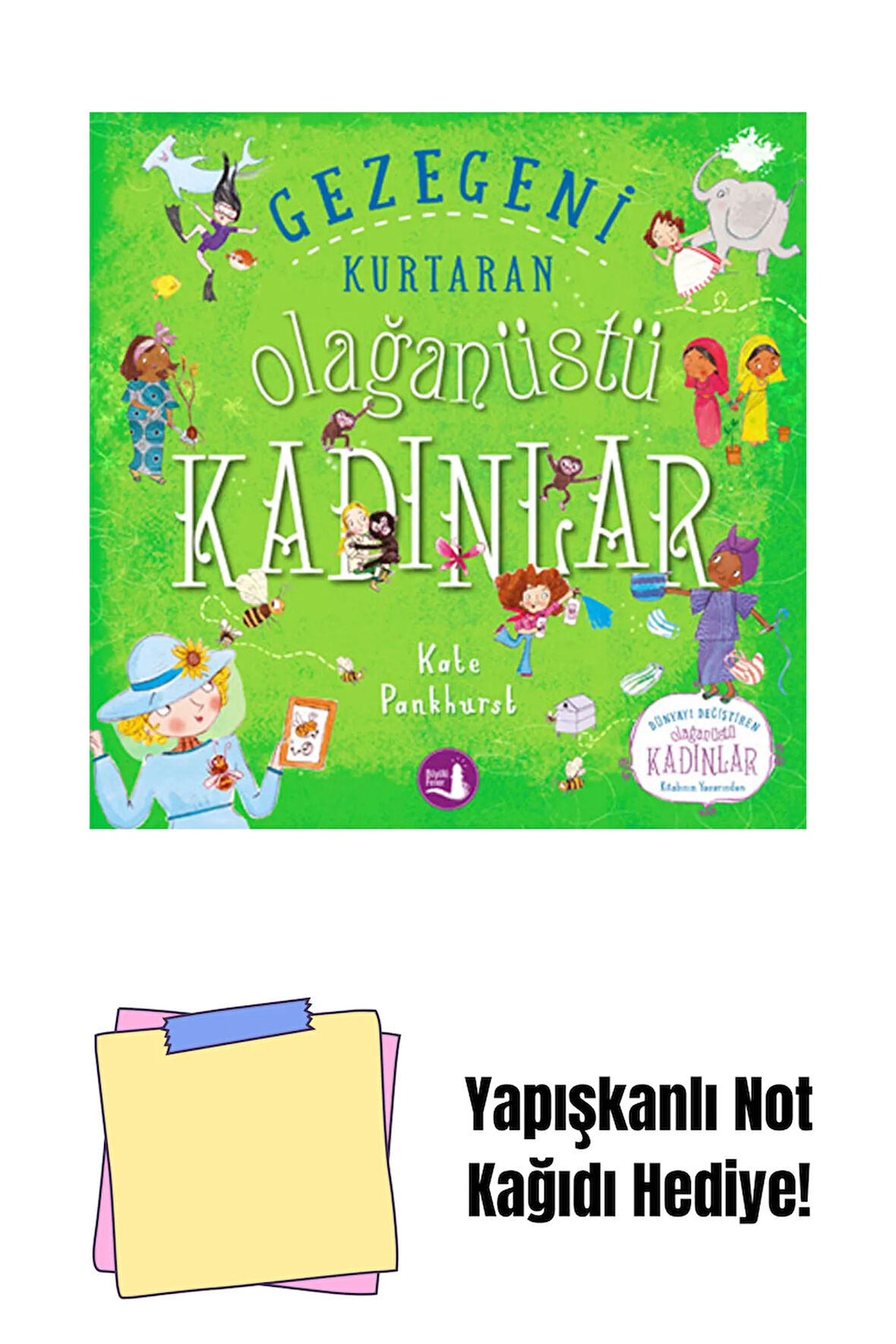 Gezegeni Kurtaran Olağanüstü Kadınlar + Yapışkanlı Not Kağıdı