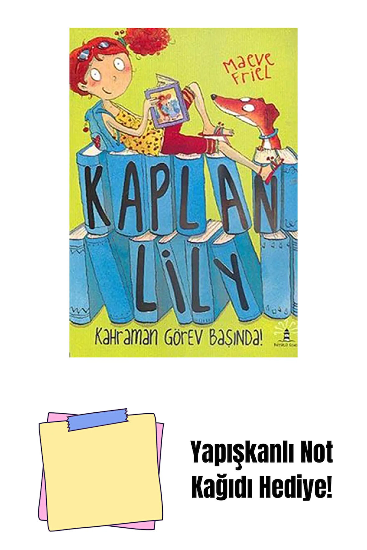 Kaplan Lily - Kahraman Görev Başında! + Yapışkanlı Not Kağıdı