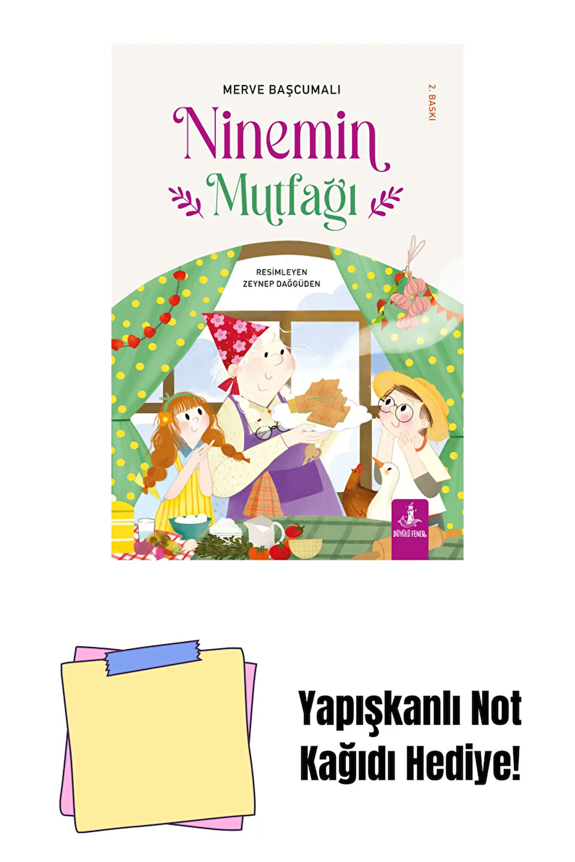 Ninemin Mutfağı + Yapışkanlı Not Kağıdı