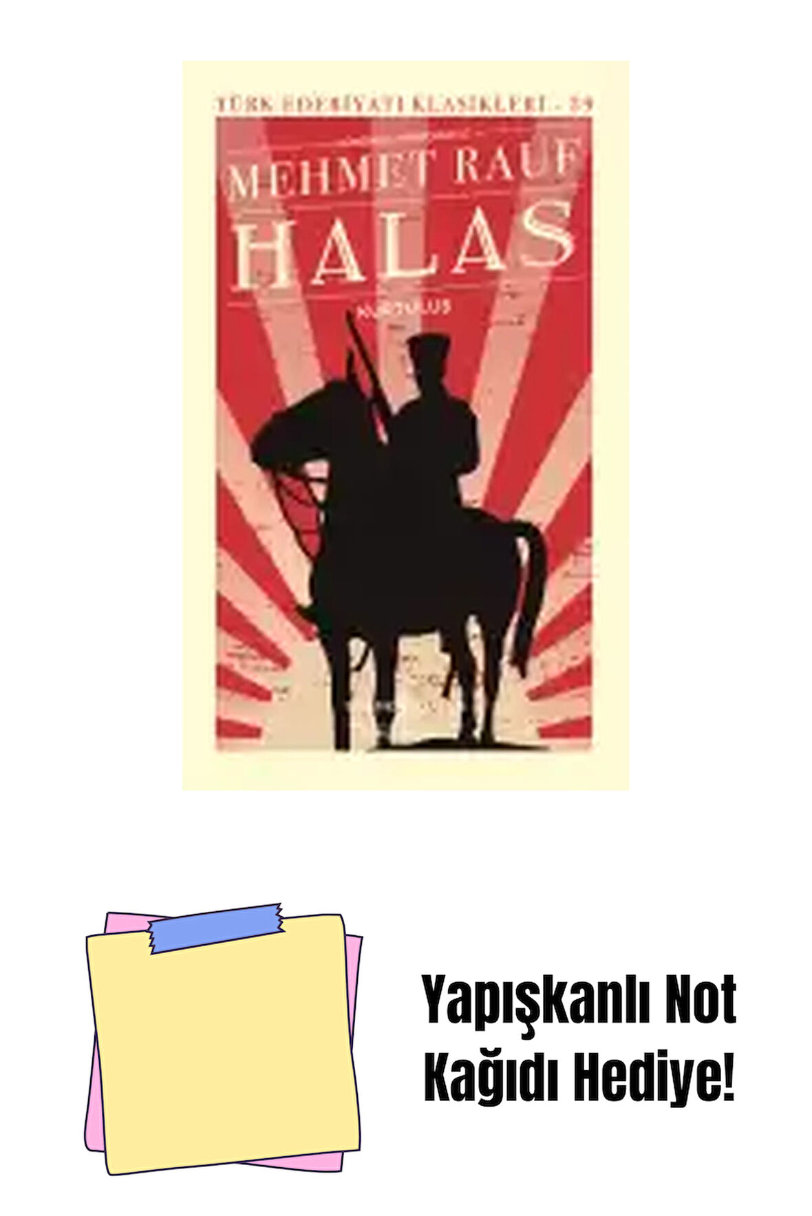 Halas – Kurtuluş – Sert Kapak + Yapışkanlı Not Kağıdı