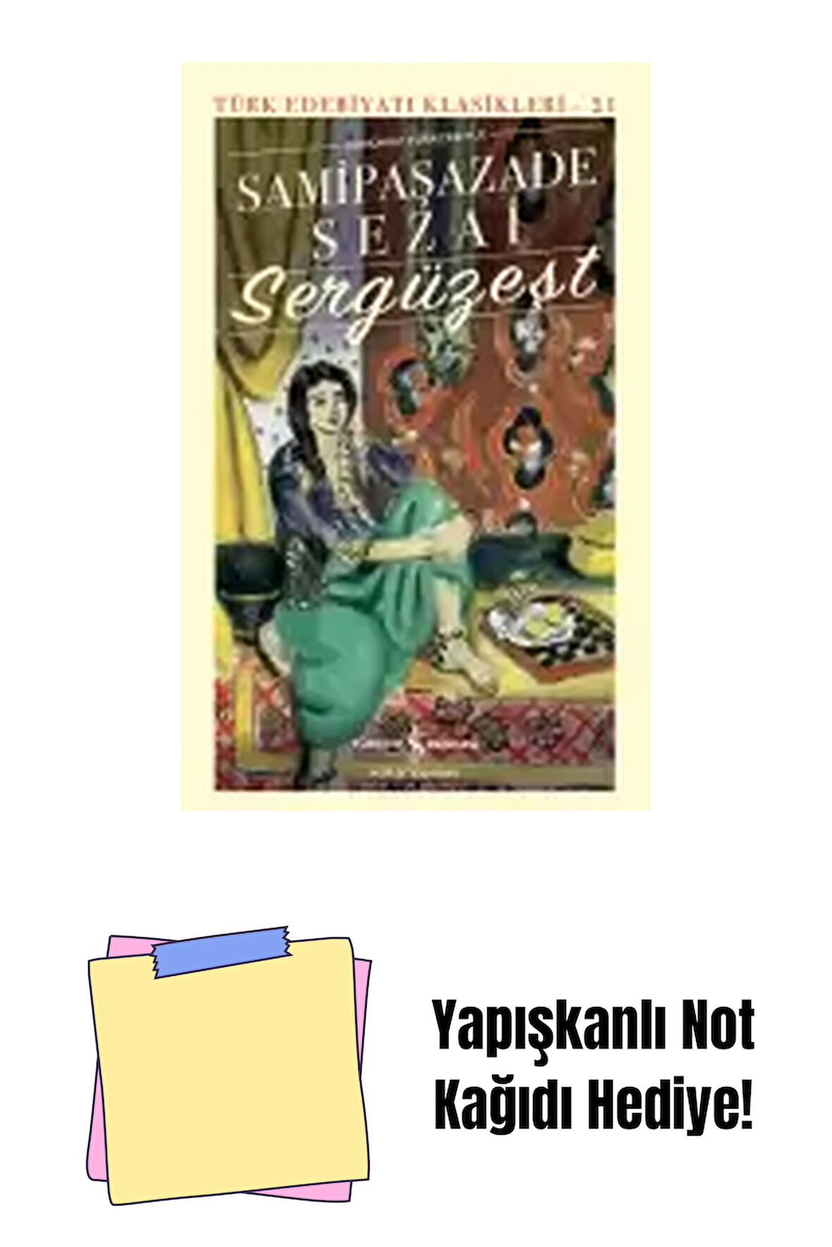 Sergüzeşt – Sert Kapak + Yapışkanlı Not Kağıdı