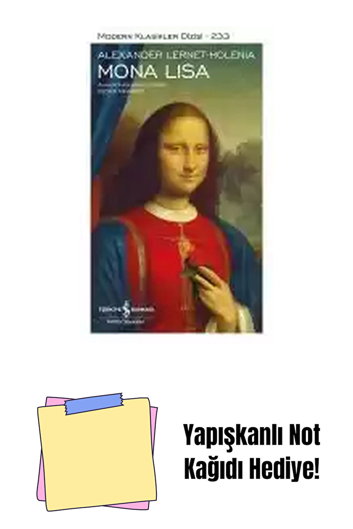 Mona Lisa – Sert Kapak + Yapışkanlı Not Kağıdı