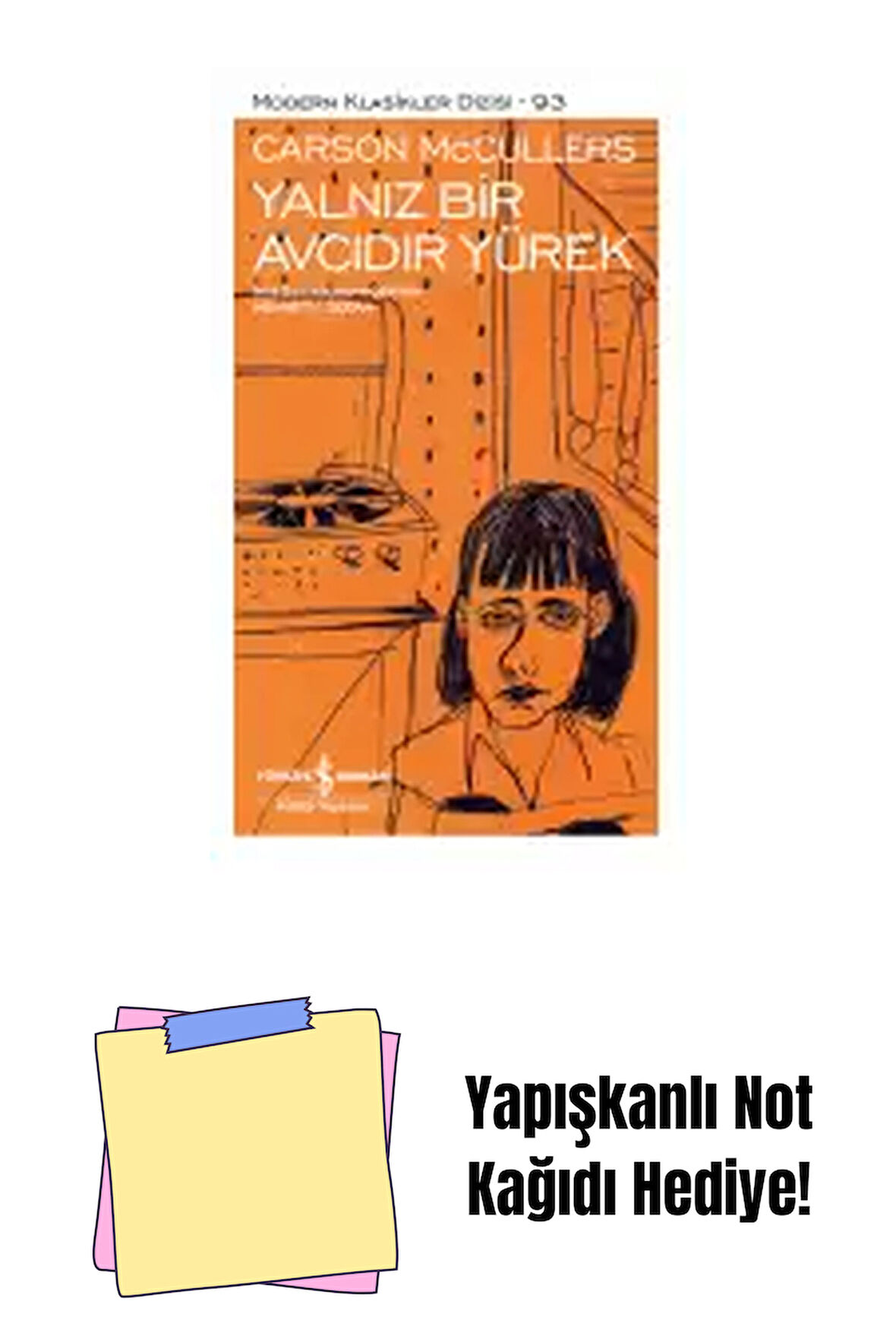 Yalnız Bir Avcıdır Yürek + Yapışkanlı Not Kağıdı