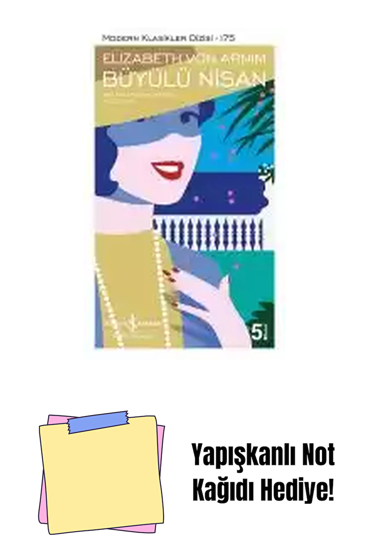 Büyülü Nisan + Yapışkanlı Not Kağıdı