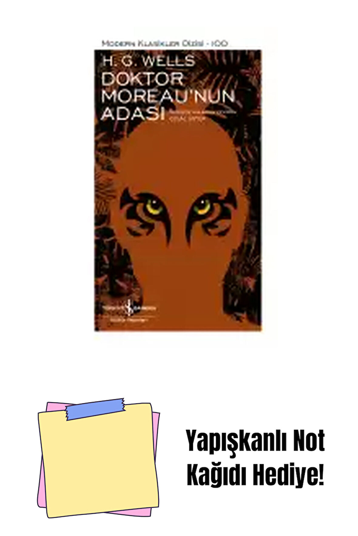 Doktor Moreau’nun Adası – Sert Kapak + Yapışkanlı Not Kağıdı