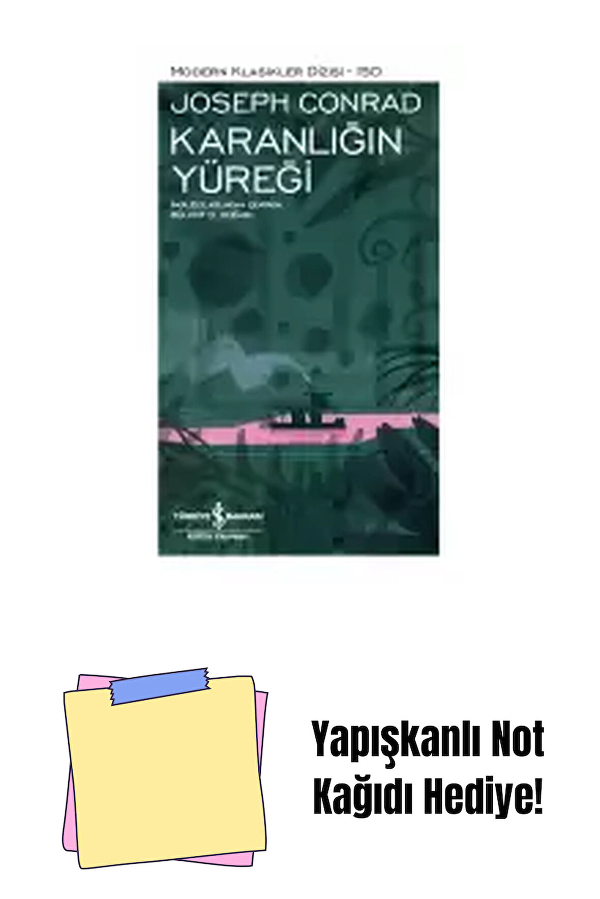 Karanlığın Yüreği – Sert Kapak + Yapışkanlı Not Kağıdı