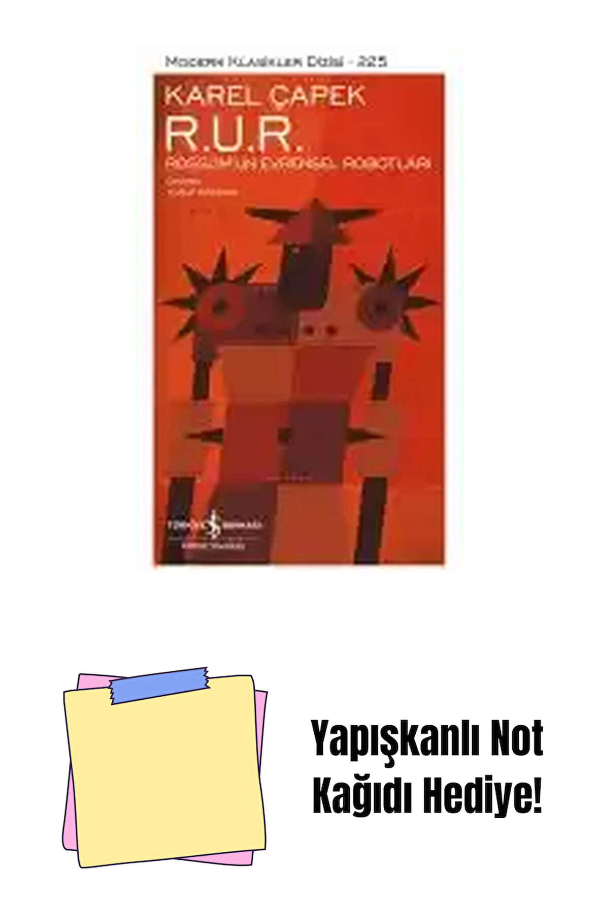 R. U. R. – Rossum’un Evrensel Robotları + Yapışkanlı Not Kağıdı