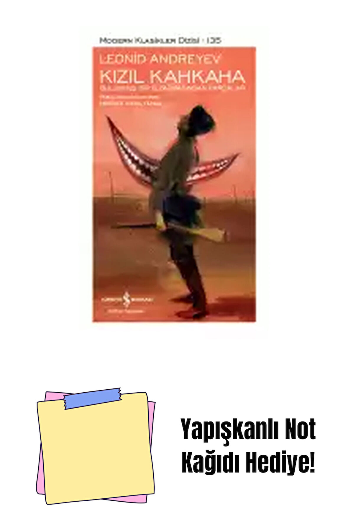 Kızıl Kahkaha – Sert Kapak + Yapışkanlı Not Kağıdı