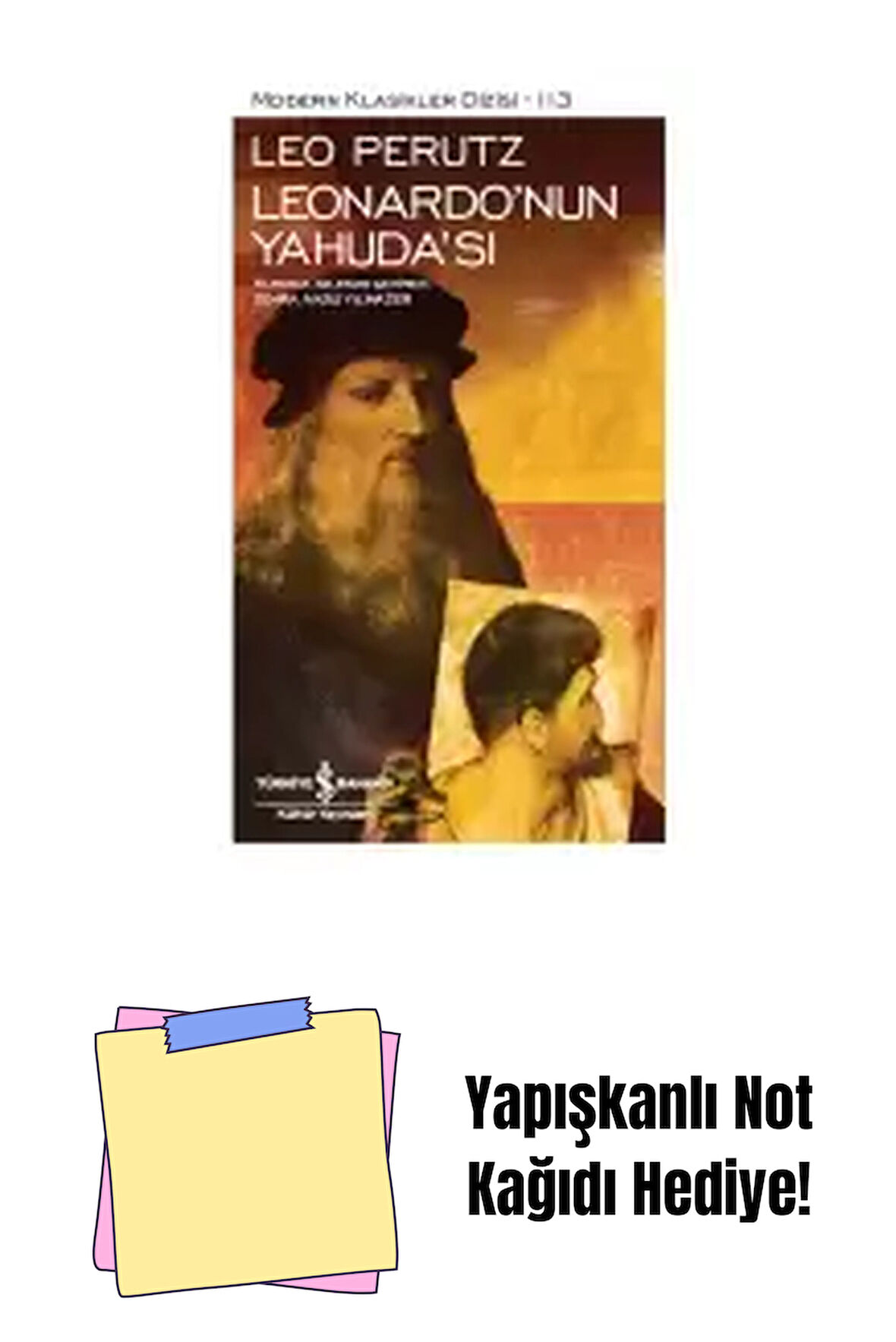 Leonardo’nun Yahuda’sı – Sert Kapak + Yapışkanlı Not Kağıdı
