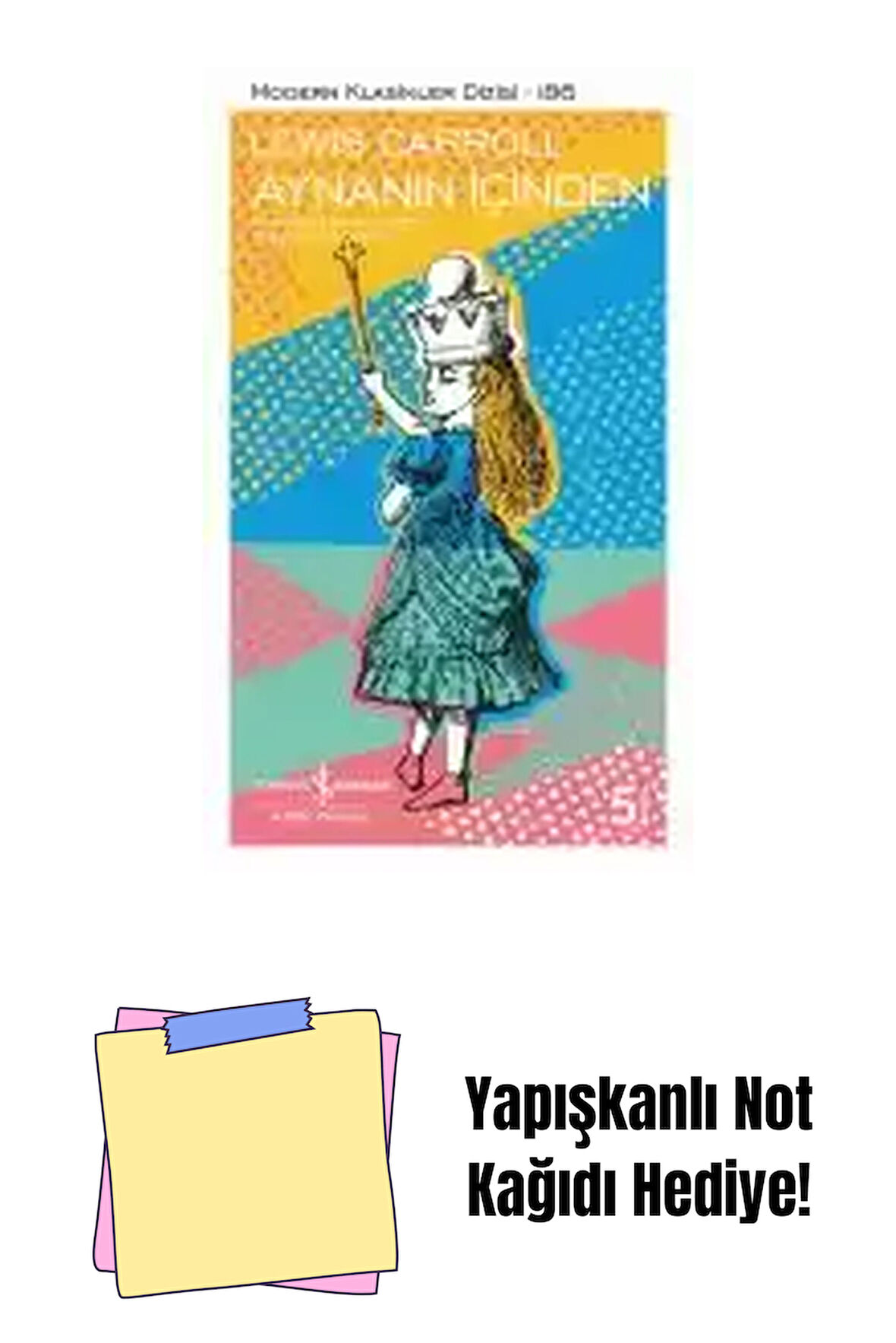 Alice Harikalar Diyarında – Sert Kapak + Yapışkanlı Not Kağıdı