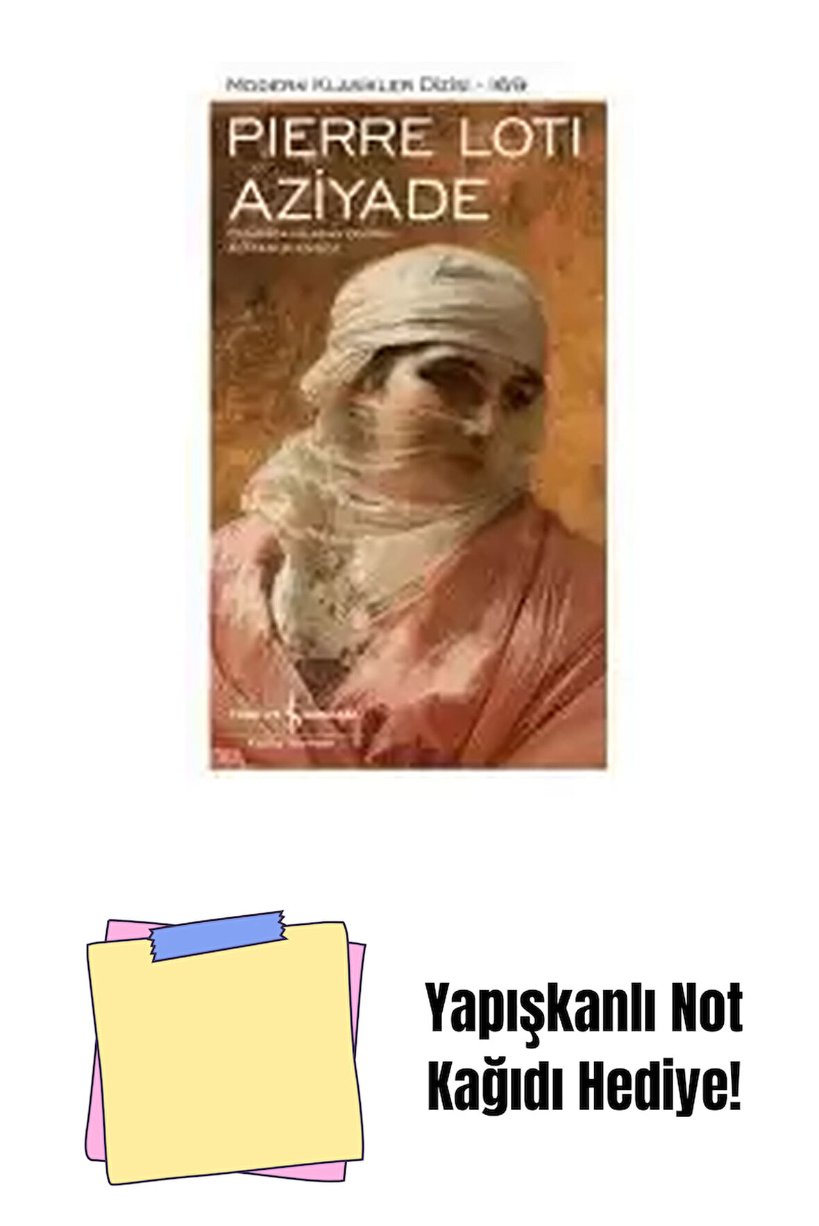 Aziyade – Sert Kapak + Yapışkanlı Not Kağıdı