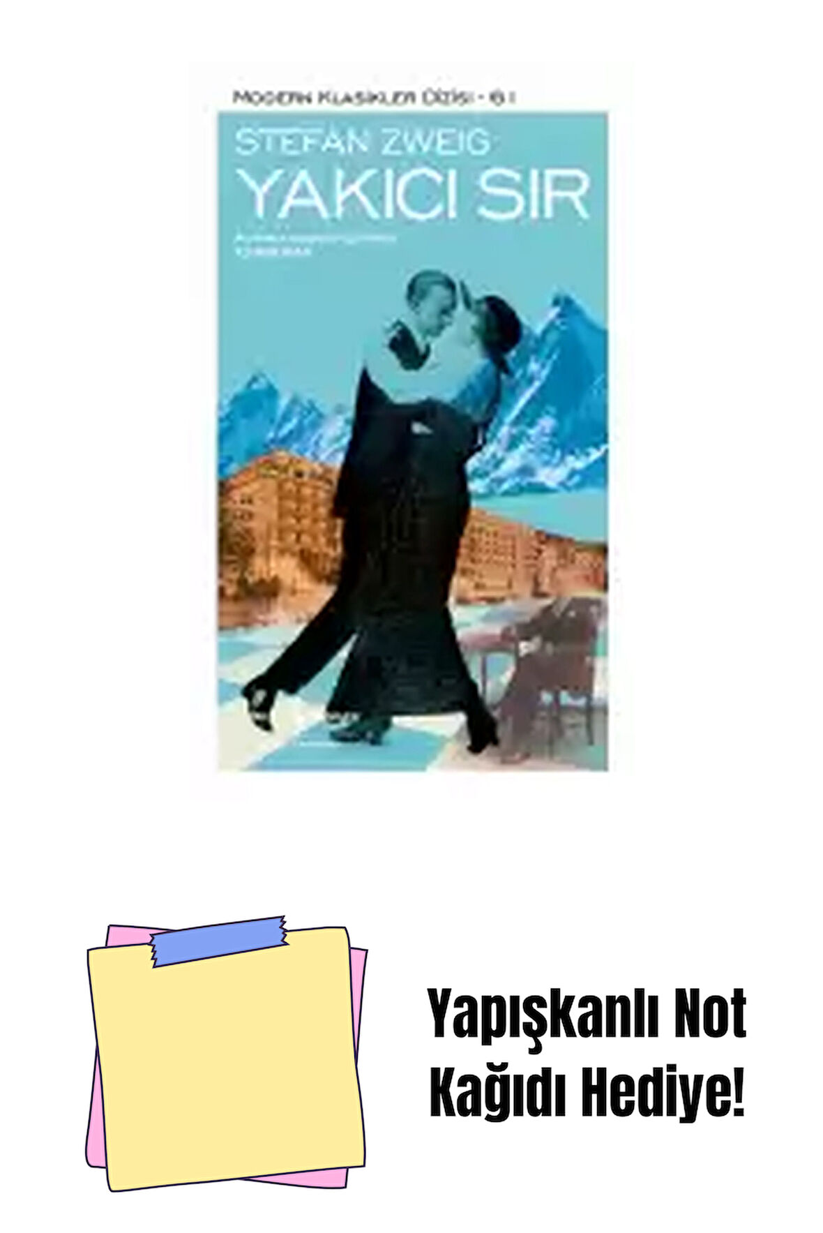 Yakıcı Sır – Sert Kapak + Yapışkanlı Not Kağıdı