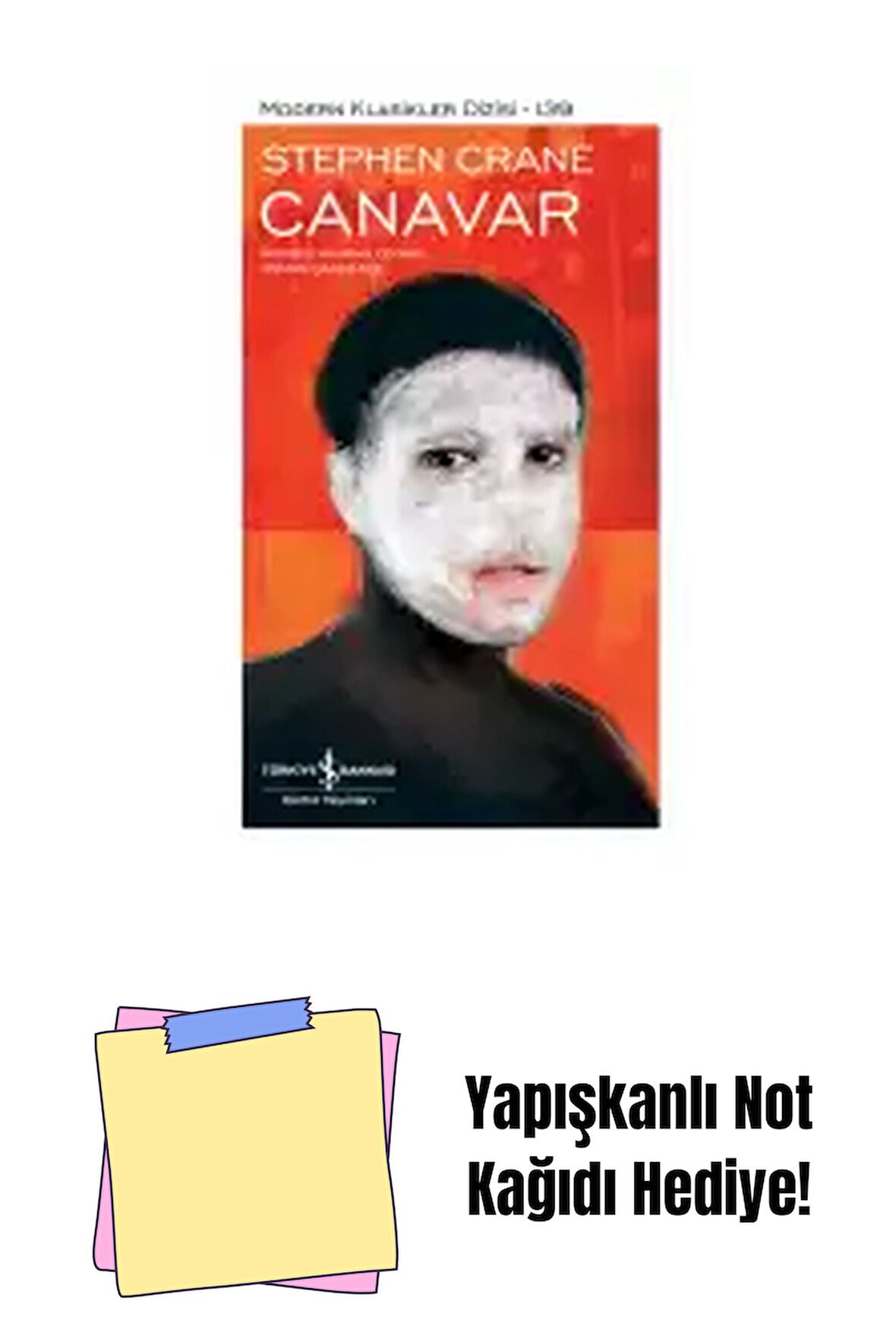 Canavar – Sert Kapak + Yapışkanlı Not Kağıdı