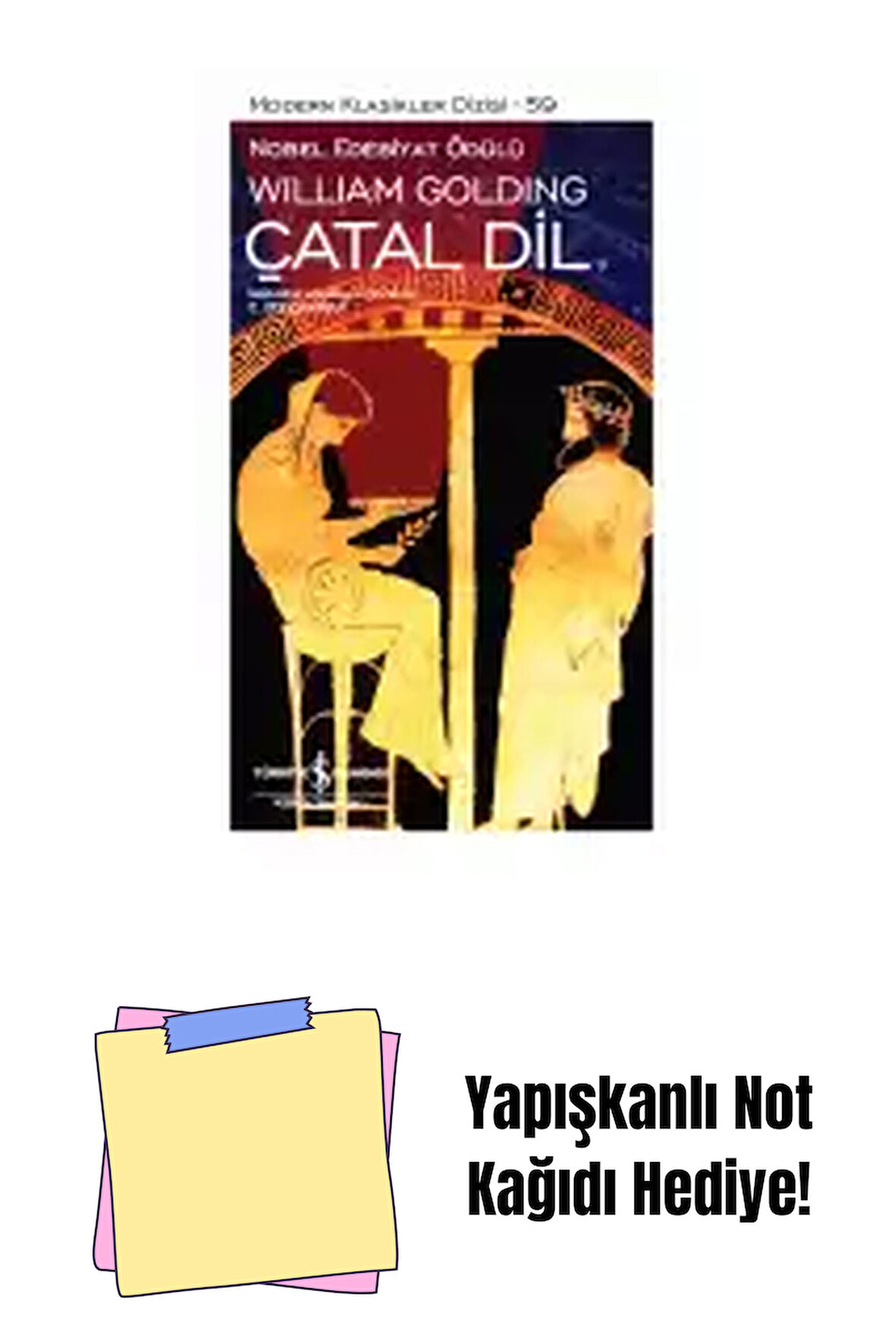 Çatal Dil – Sert Kapak + Yapışkanlı Not Kağıdı