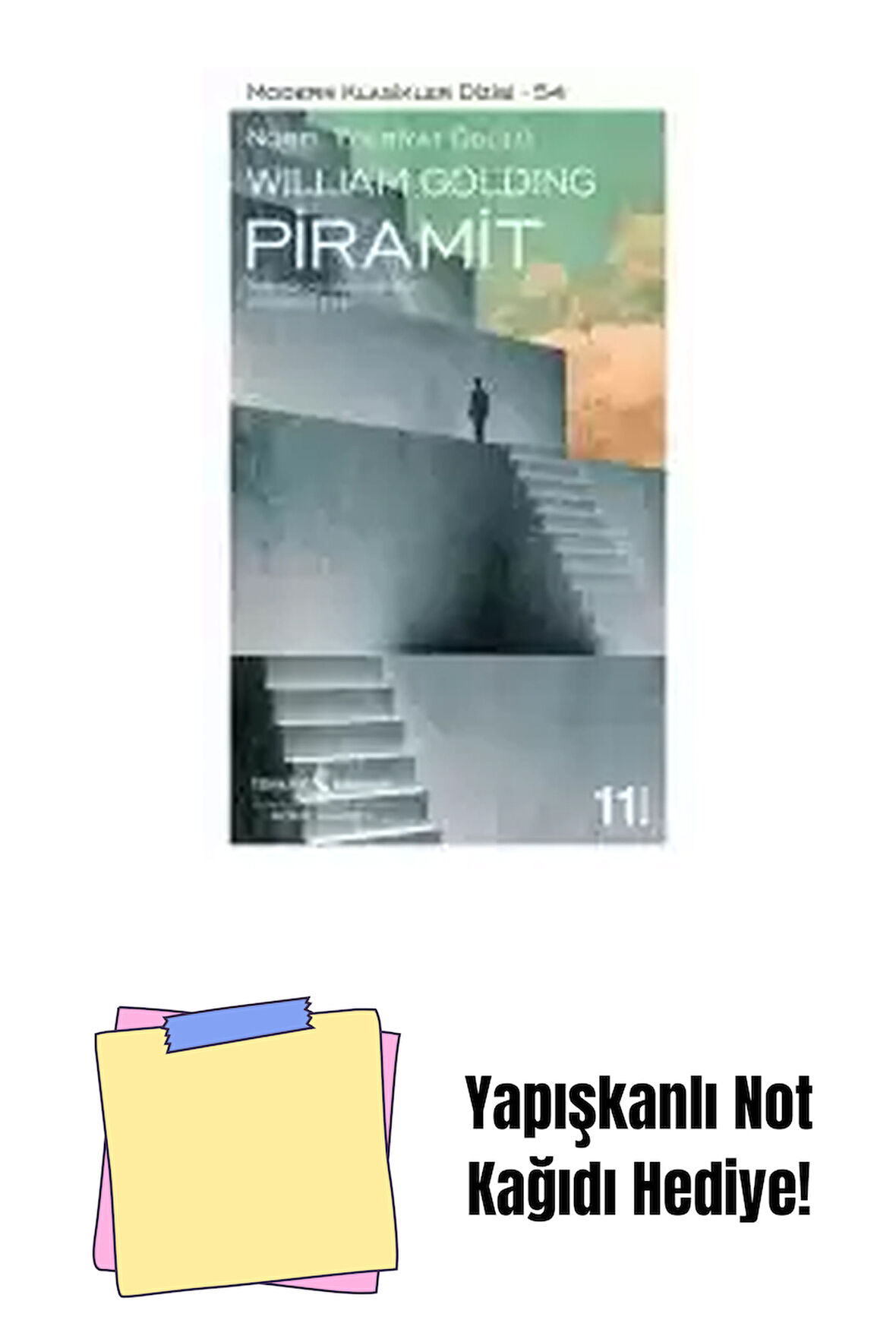 Piramit + Yapışkanlı Not Kağıdı