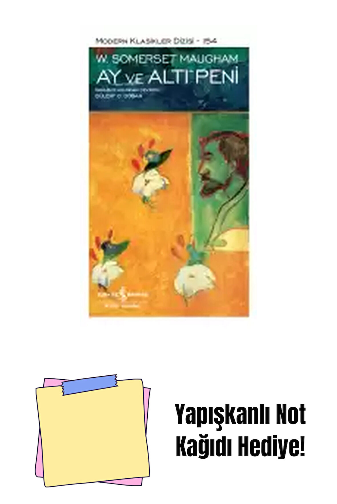 Ay ve Altı Peni – Sert Kapak + Yapışkanlı Not Kağıdı