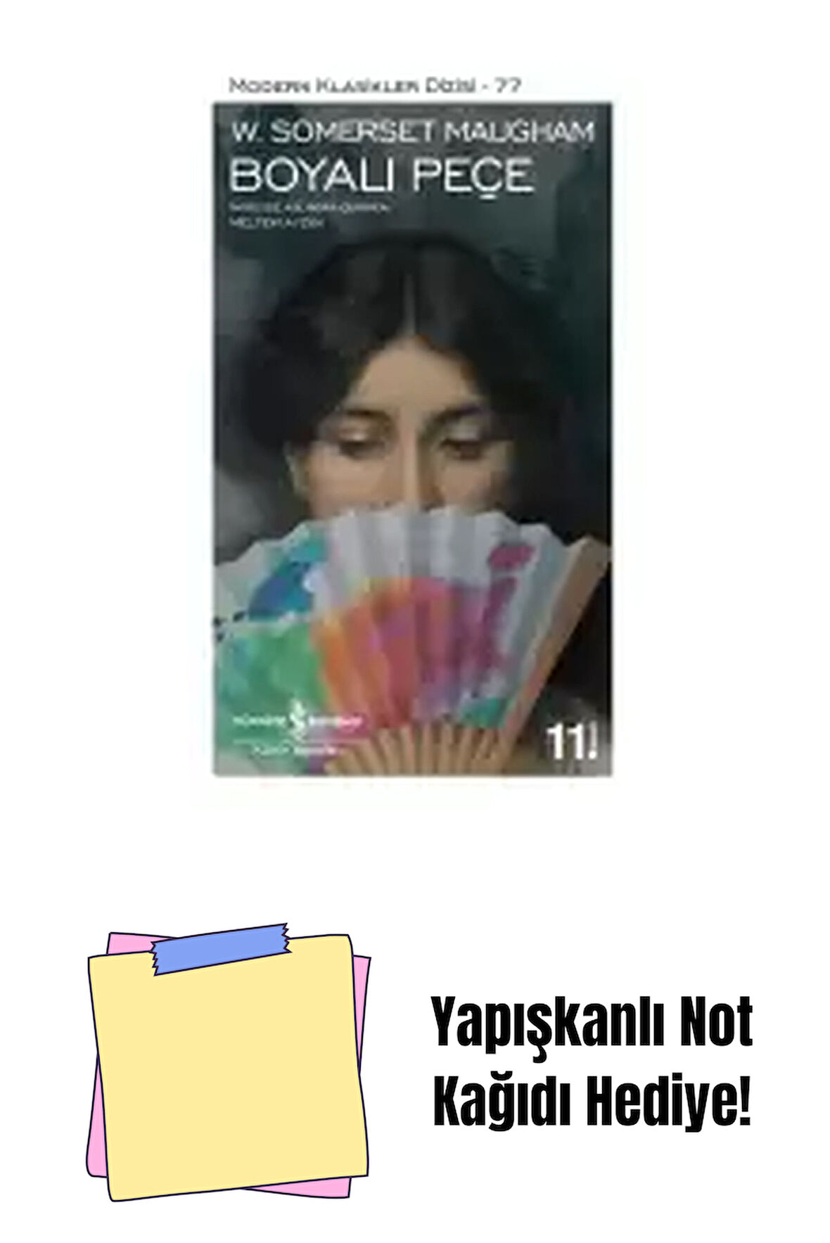 Boyalı Peçe + Yapışkanlı Not Kağıdı