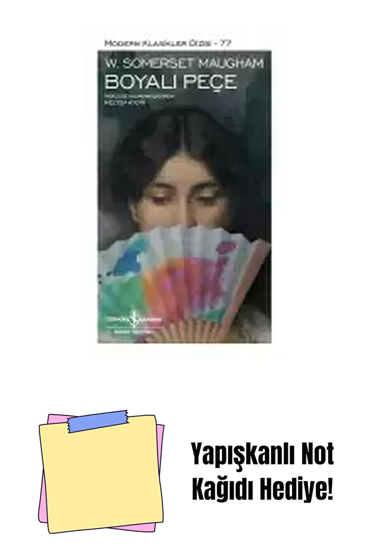 Boyalı Peçe – Sert Kapak + Yapışkanlı Not Kağıdı