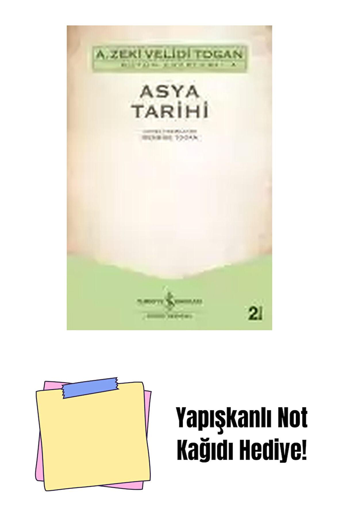 Asya Tarihi + Yapışkanlı Not Kağıdı