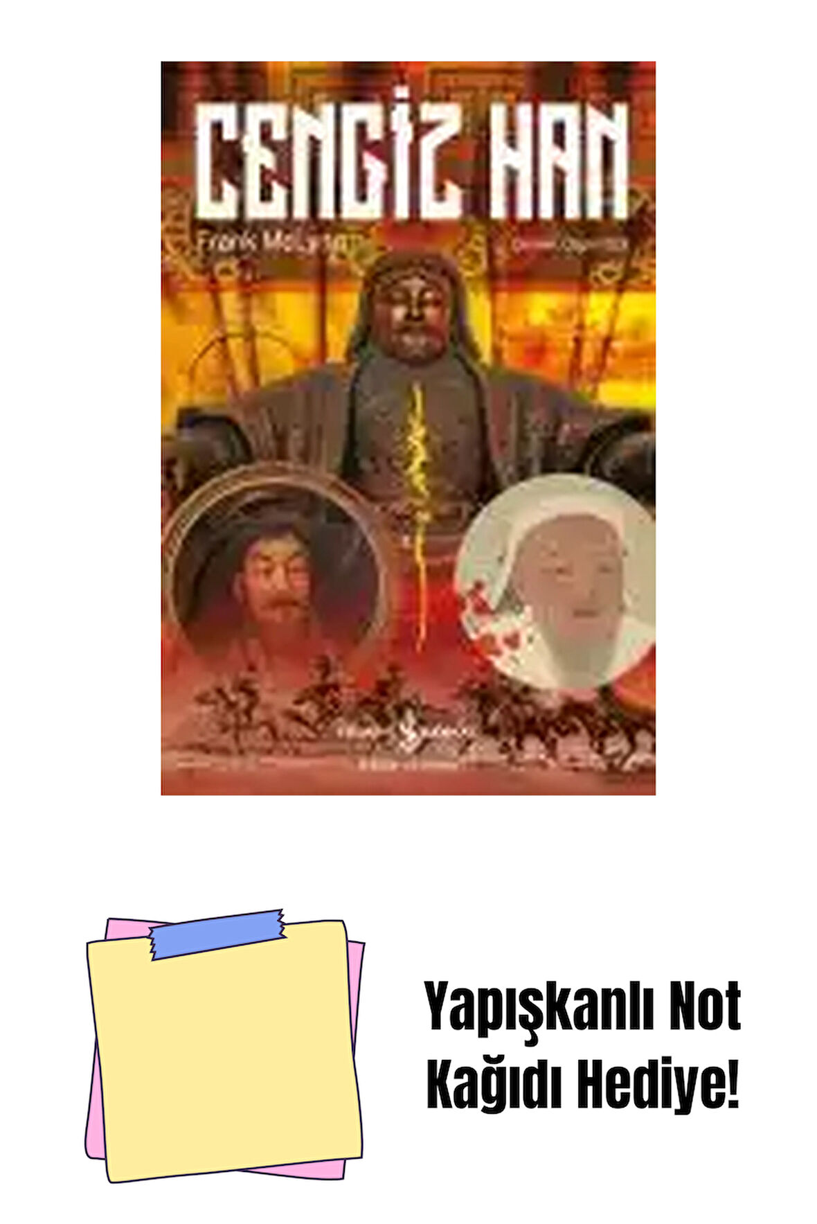 Cengiz Han – Karton Kapak + Yapışkanlı Not Kağıdı