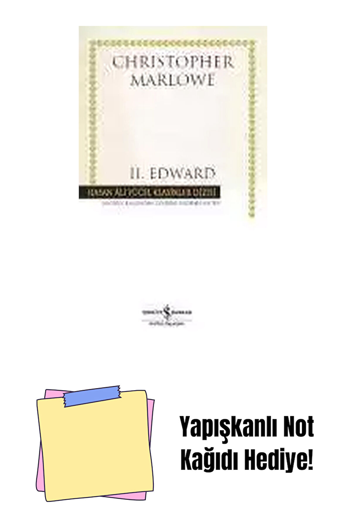 II. Edward – Ciltli + Yapışkanlı Not Kağıdı