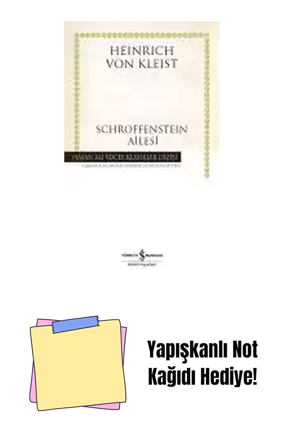 Schroffenstein Ailesi + Yapışkanlı Not Kağıdı
