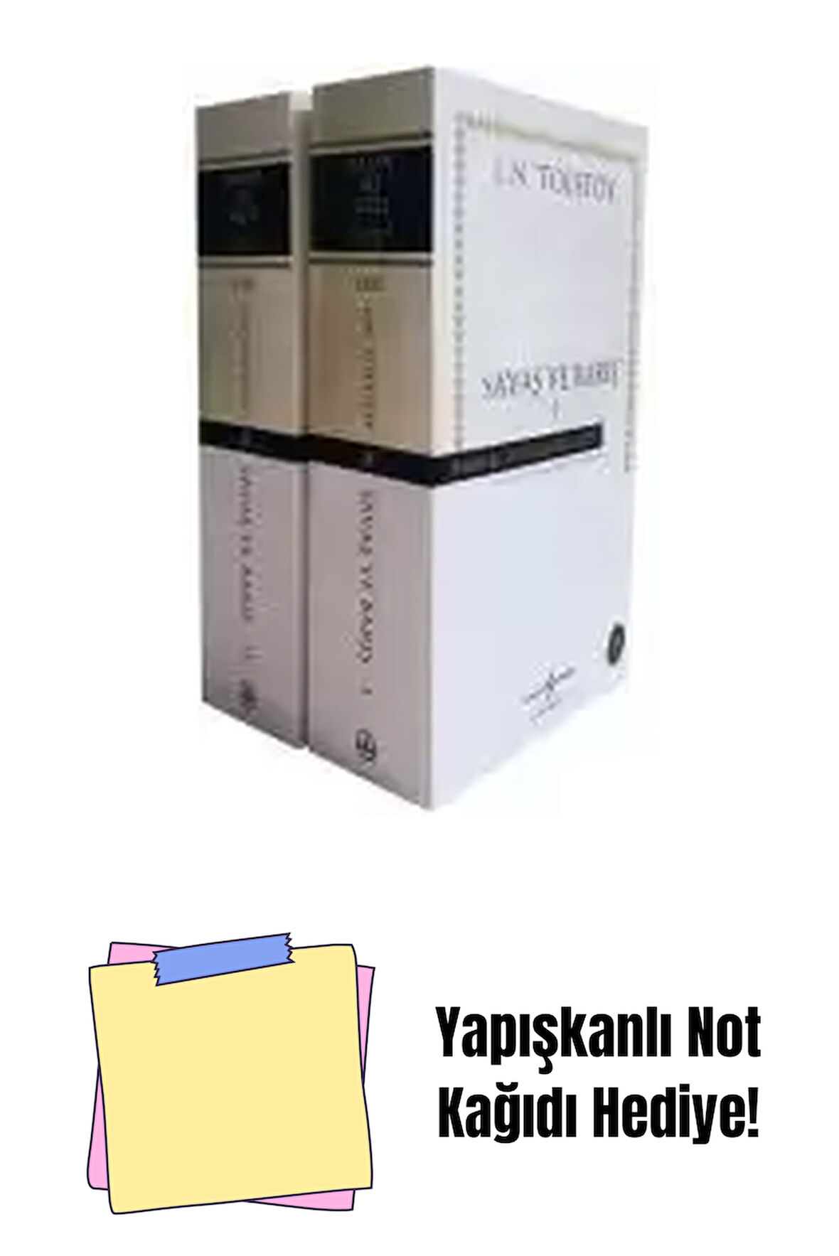 Savaş ve Barış 2 Cilt + Yapışkanlı Not Kağıdı