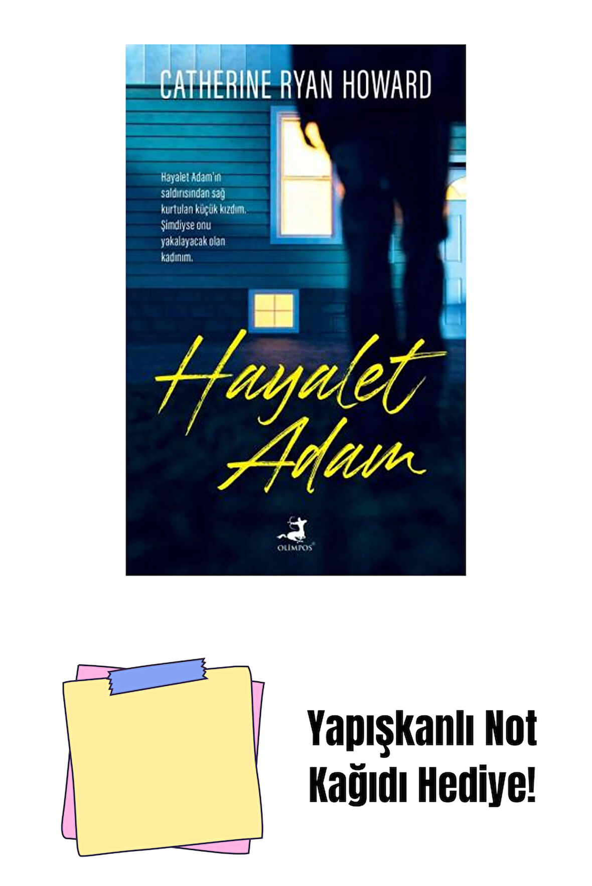 Hayalet Adam + Yapışkanlı Not Kağıdı