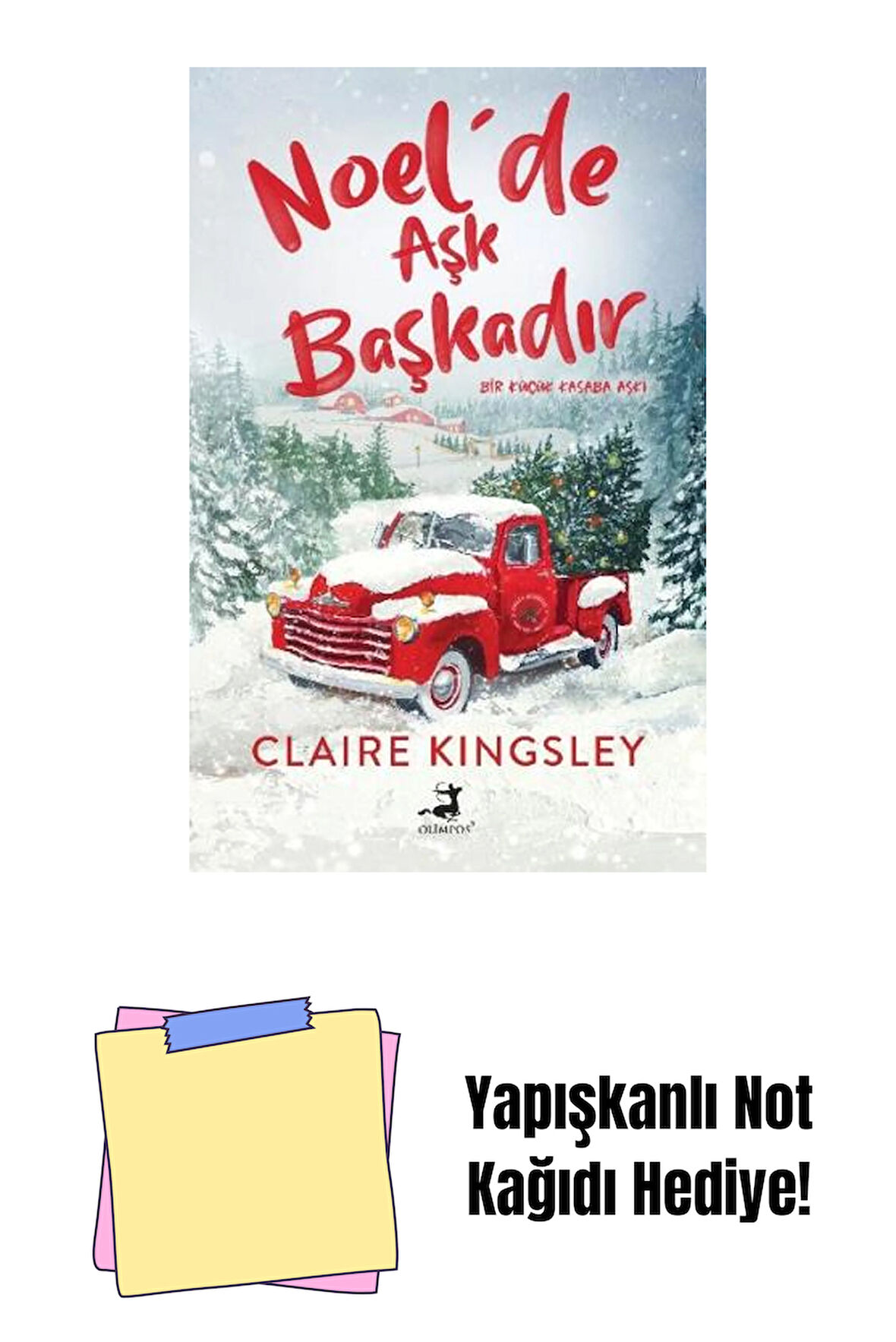 Noel'de Aşk Başkadır + Yapışkanlı Not Kağıdı