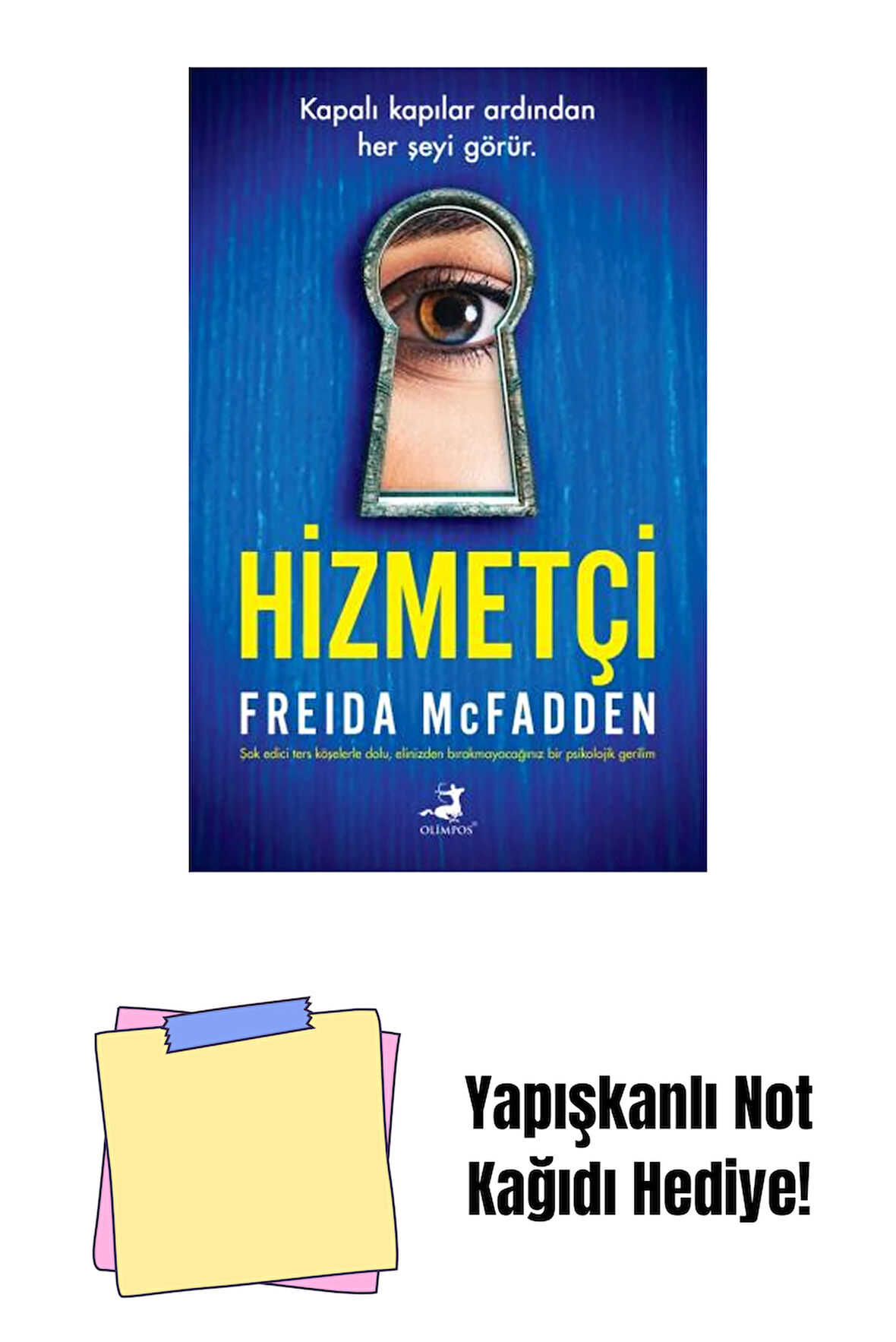 Hizmetçi + Yapışkanlı Not Kağıdı