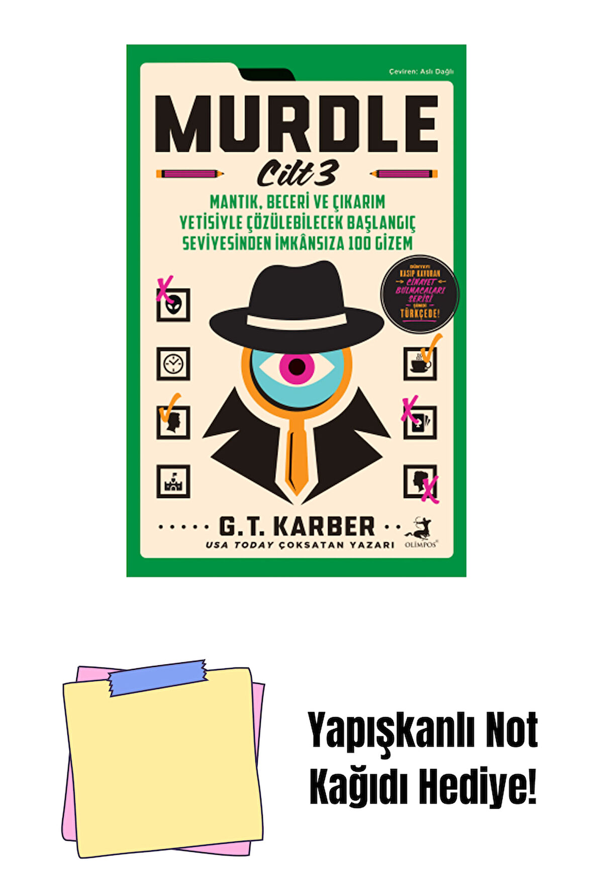 Murdle 3 + Yapışkanlı Not Kağıdı