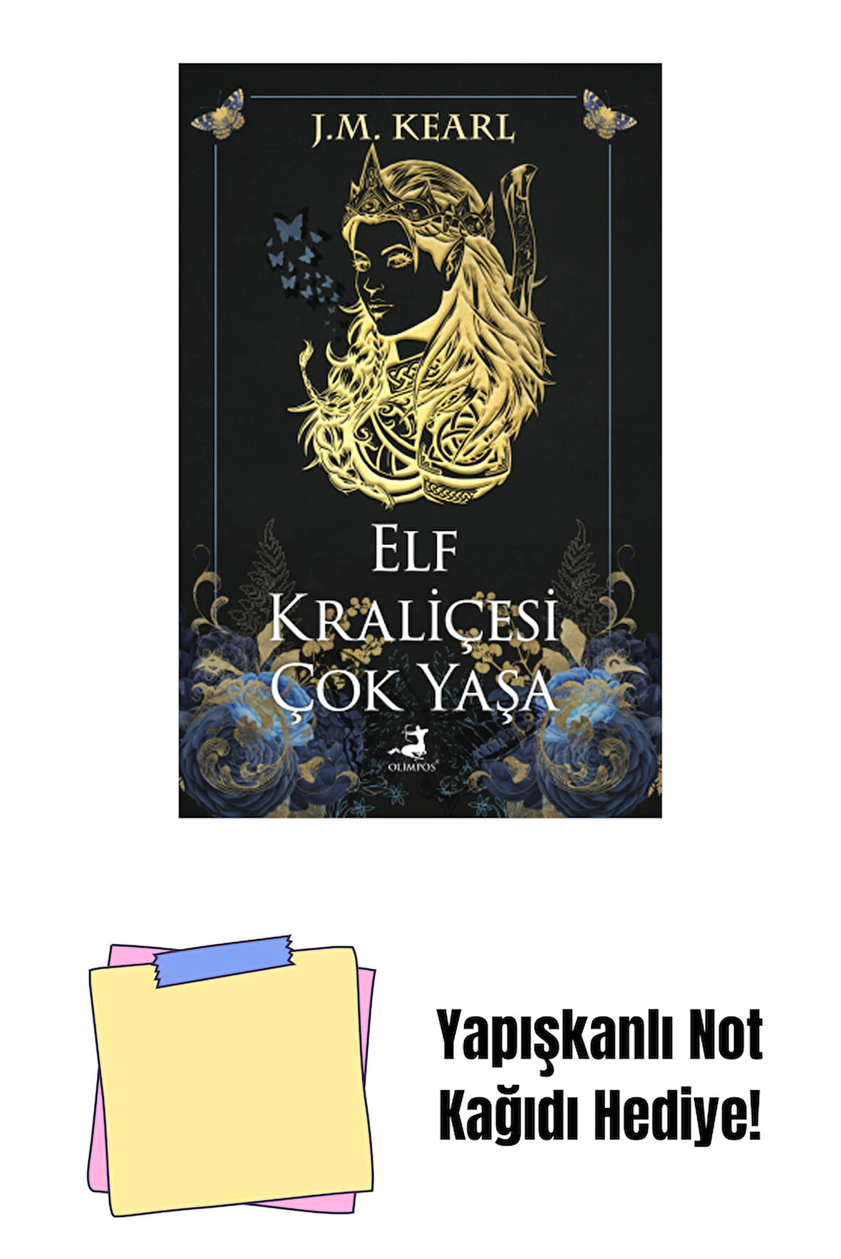 Elf Kraliçesi Çok Yaşa + Yapışkanlı Not Kağıdı