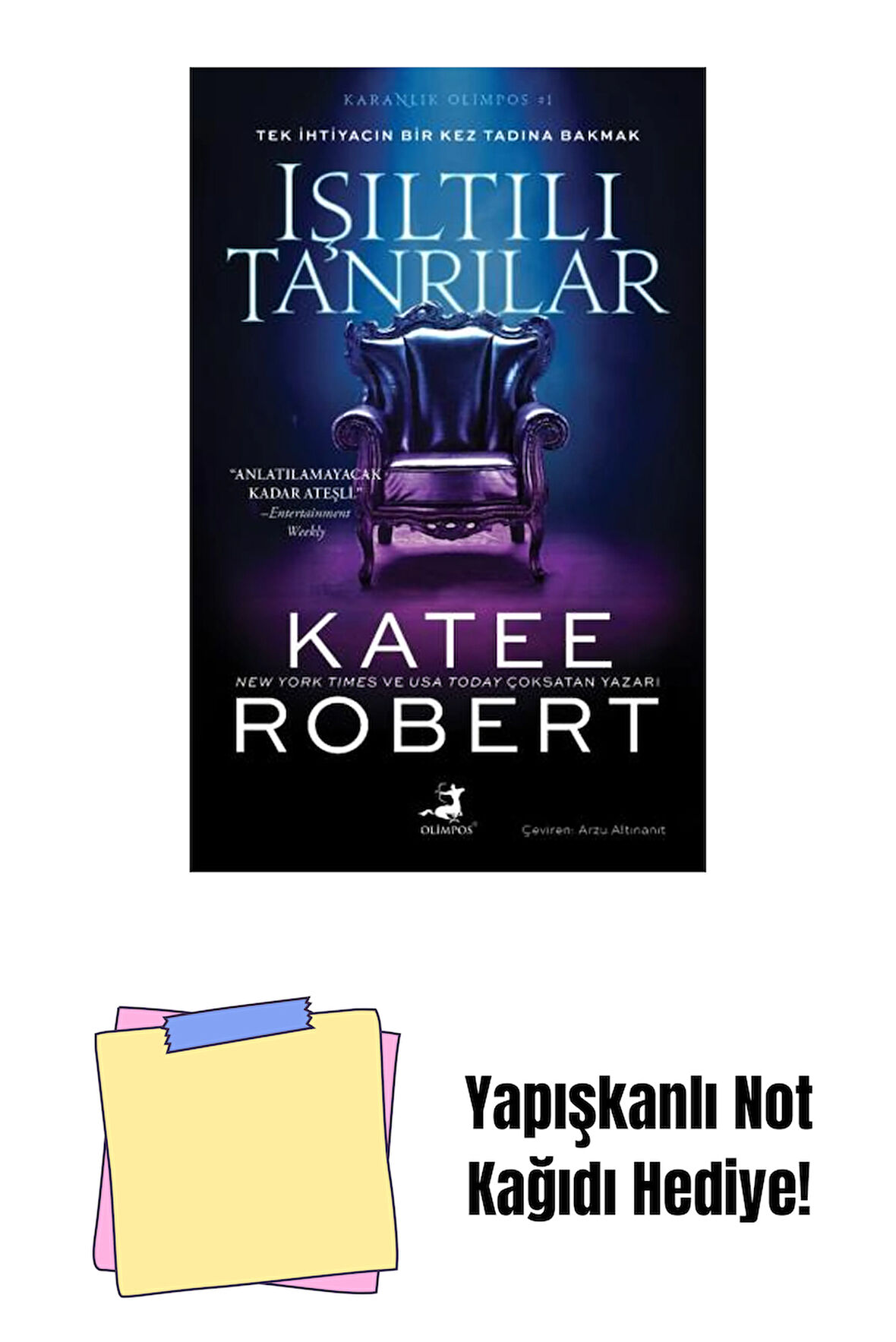 Işıltılı Tanrılar + Yapışkanlı Not Kağıdı