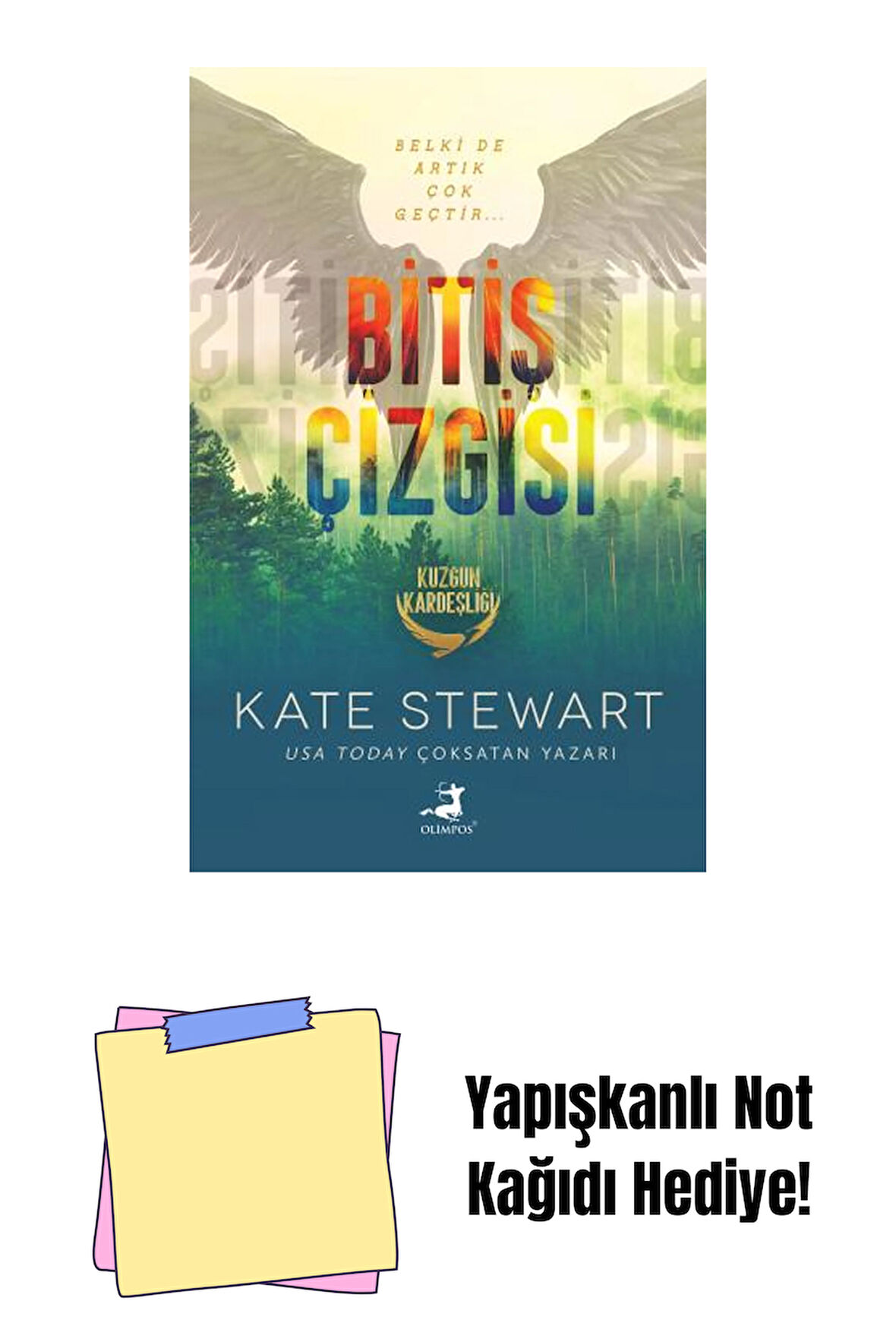 Bitiş Çizgisi + Yapışkanlı Not Kağıdı