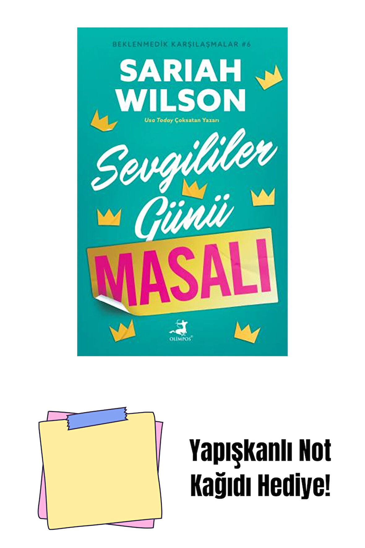 Sevgililer Günü Masalı + Yapışkanlı Not Kağıdı