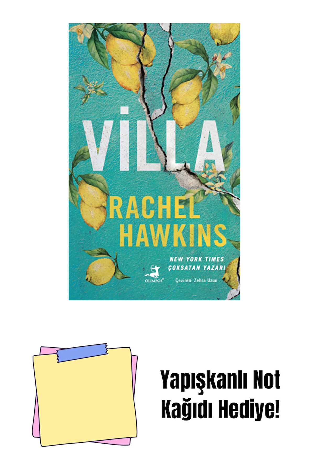 Villa + Yapışkanlı Not Kağıdı