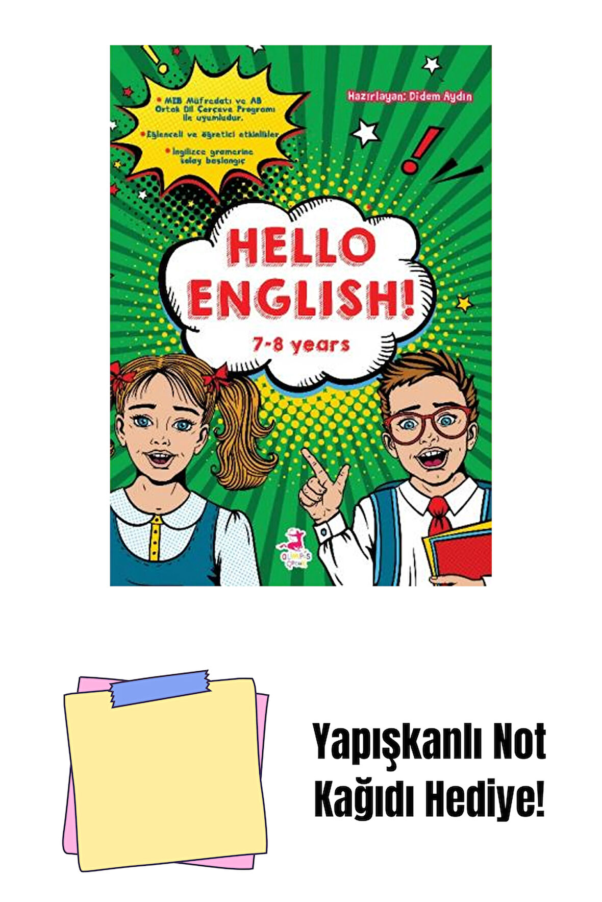 7-8 Years + Yapışkanlı Not Kağıdı
